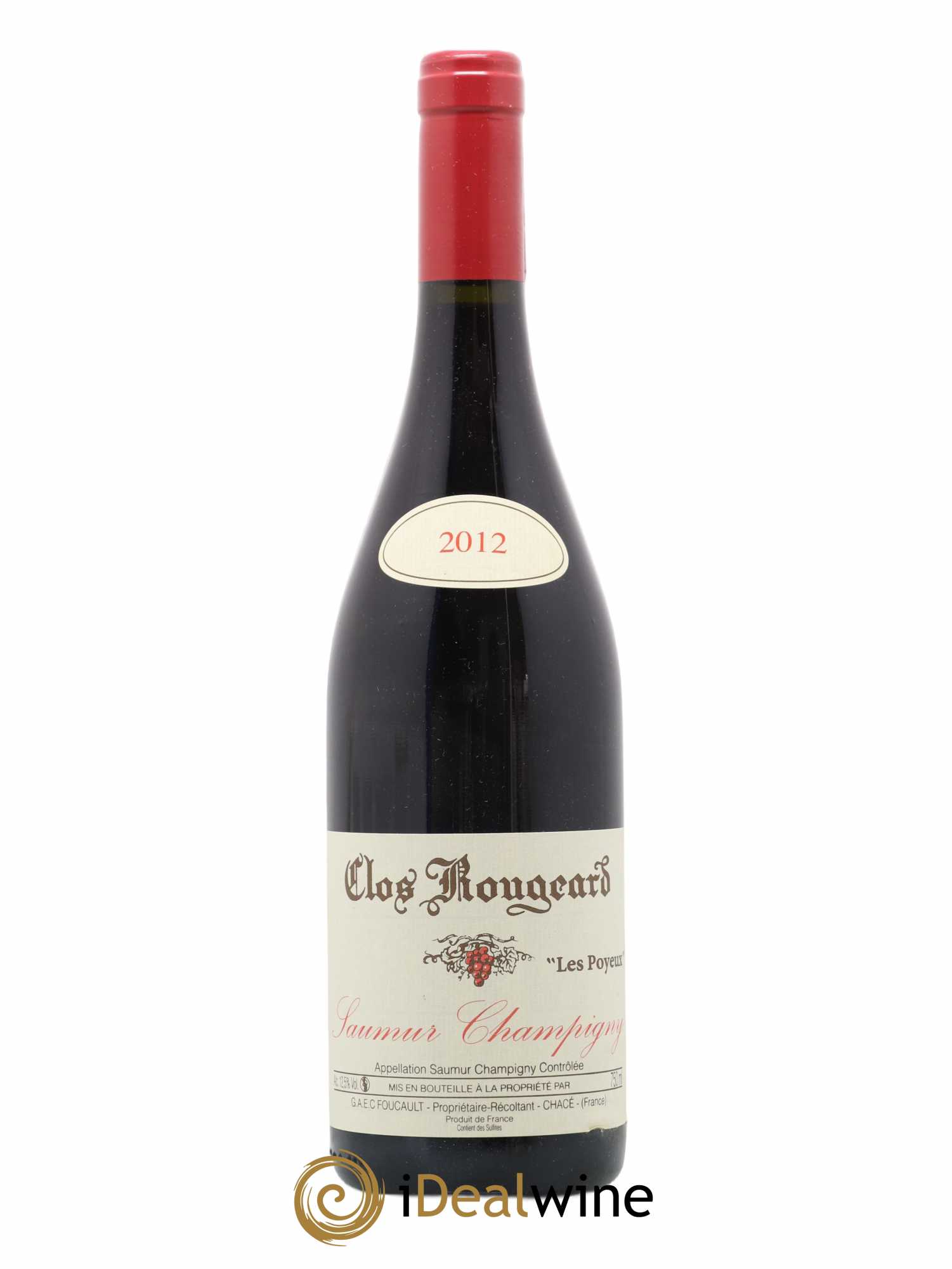 Saumur-Champigny Les Poyeux Clos Rougeard 2012 - Lot de 1 bouteille - 0