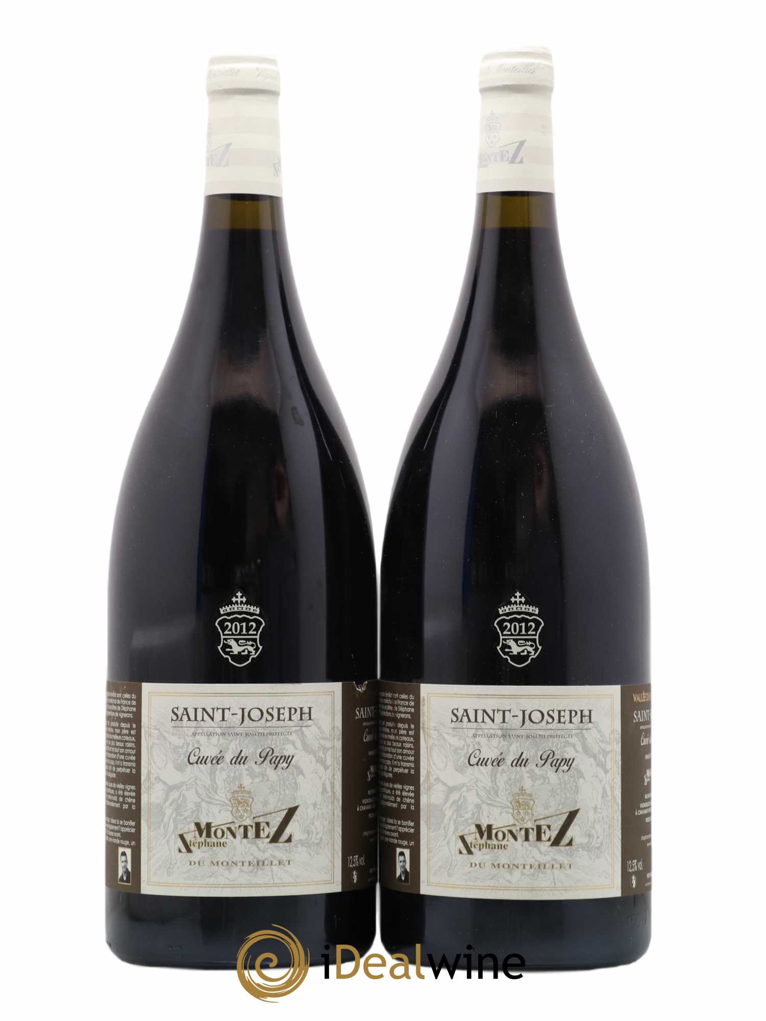 Saint-Joseph Cuvée du Papy Monteillet (Domaine du) - Stéphane Montez 2012 - Lot de 2 magnums - 0
