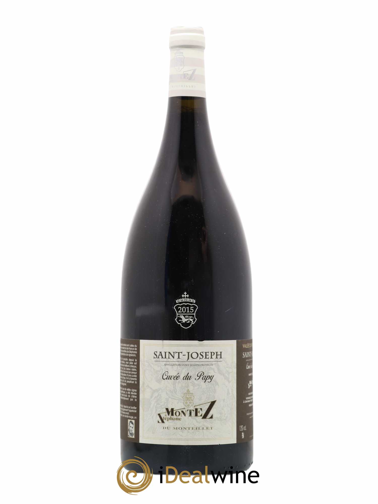 Saint-Joseph Cuvée du Papy Monteillet (Domaine du) - Stéphane Montez 2015 - Lot de 1 magnum - 0