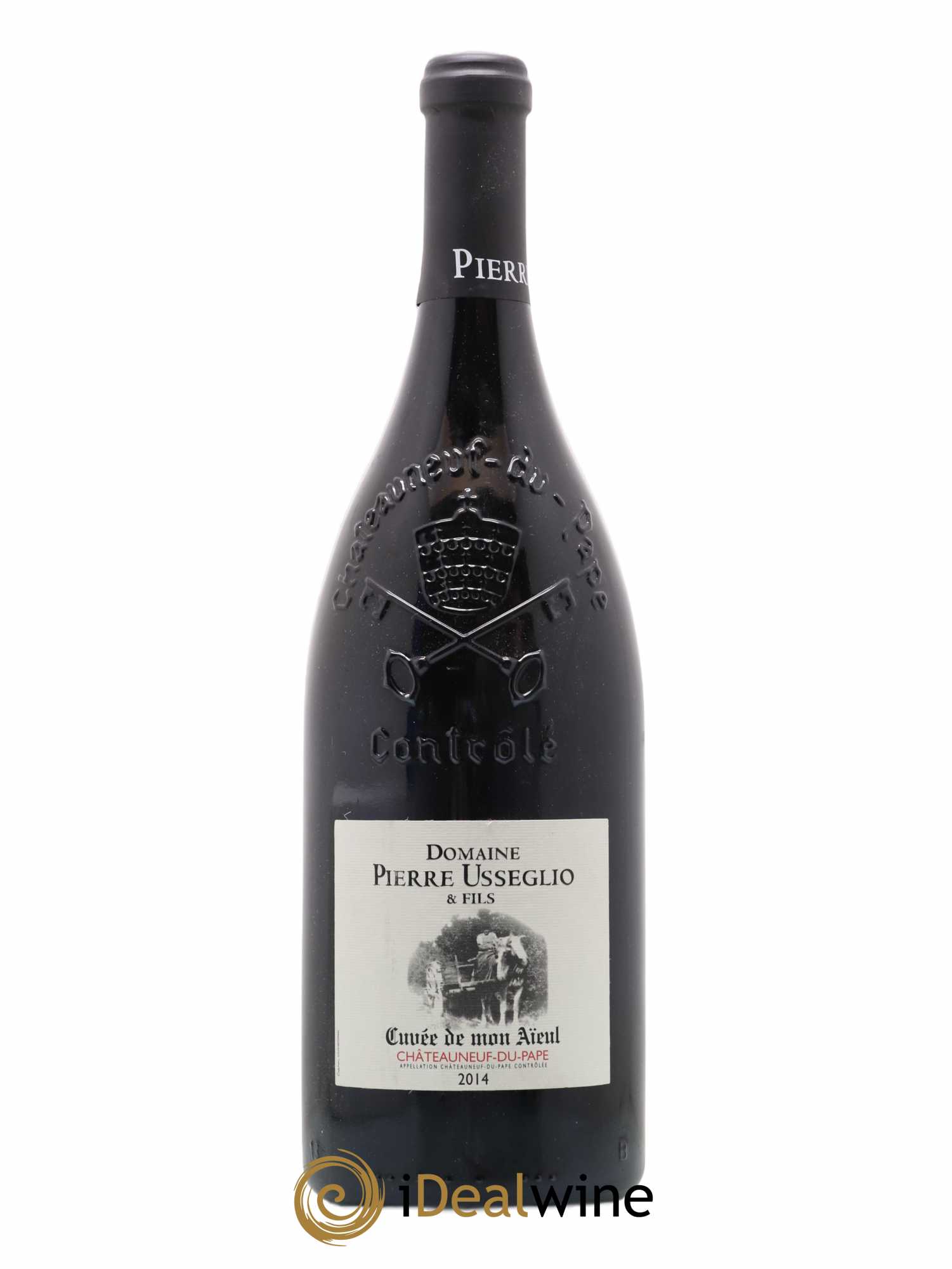 Châteauneuf-du-Pape Cuvée de mon Aïeul Pierre Usseglio & Fils 2014 - Lot de 1 magnum - 0