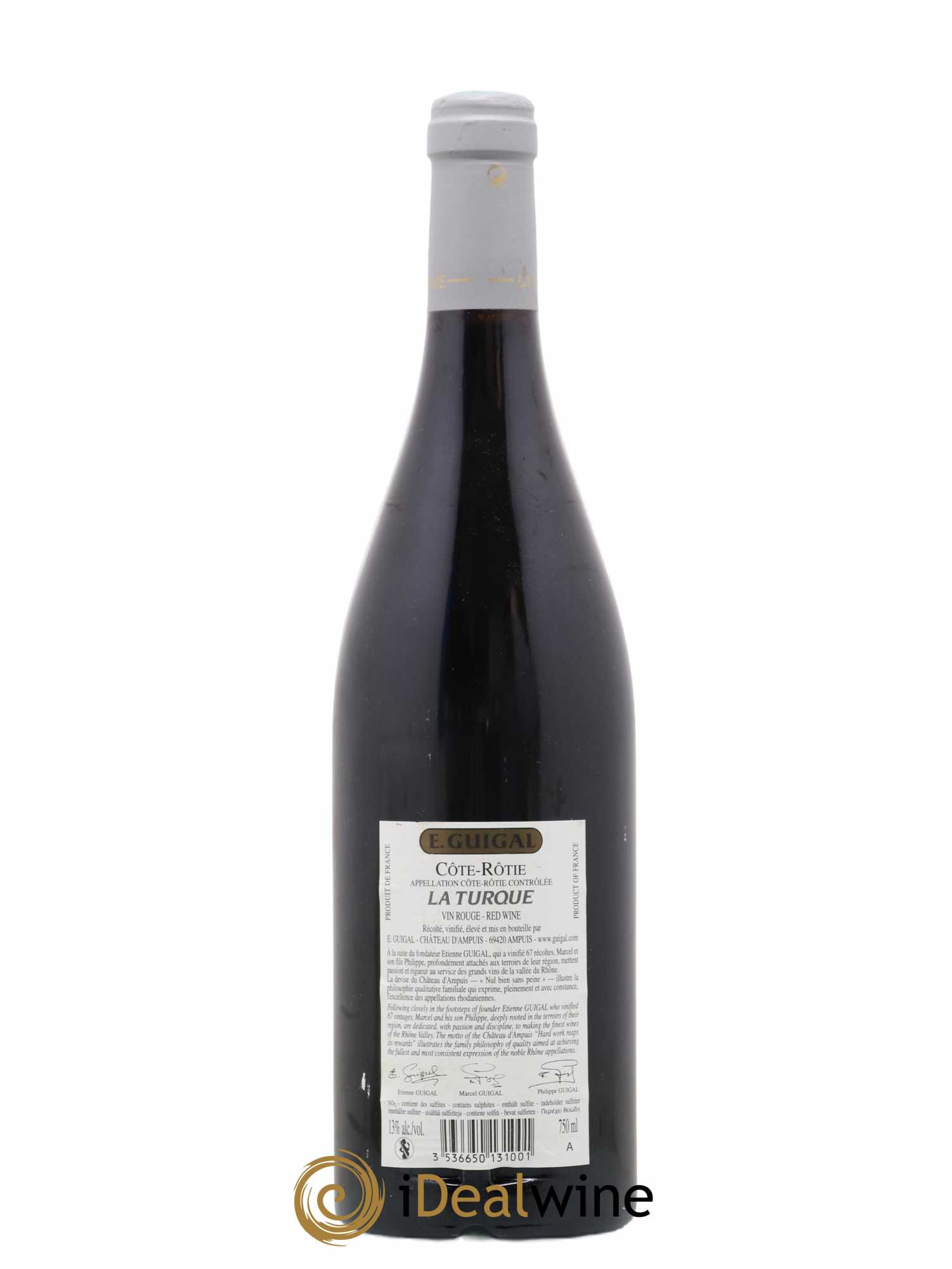 Côte-Rôtie La Turque Guigal 2010 - Lot de 1 bouteille - 1