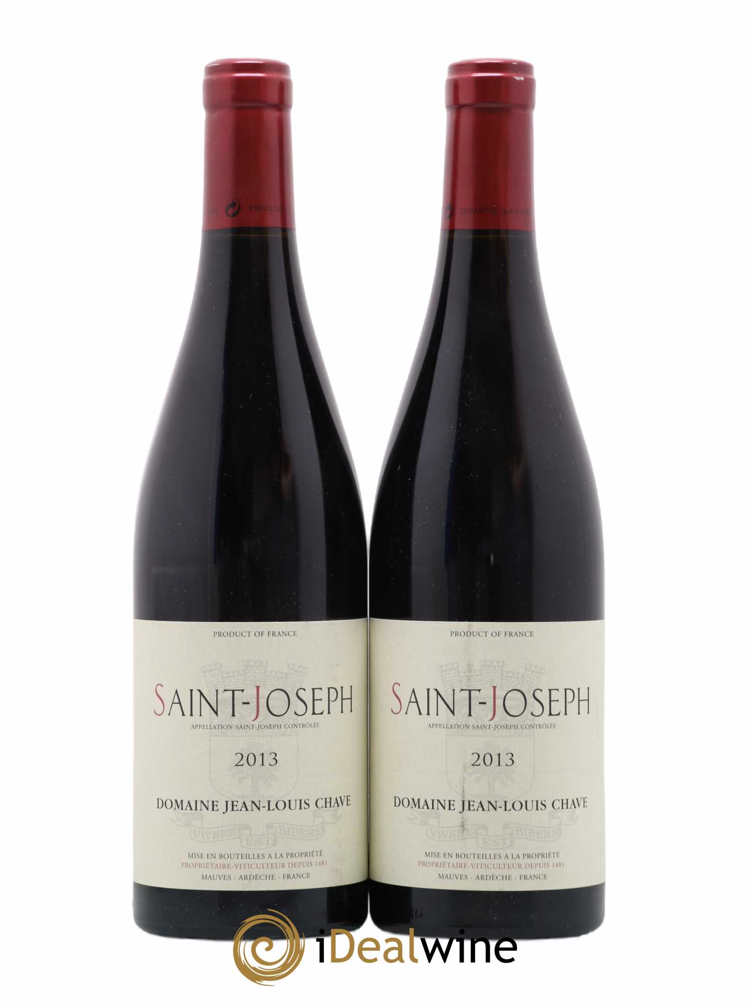 Saint-Joseph Jean-Louis Chave 2013 - Lot de 2 bouteilles - 0