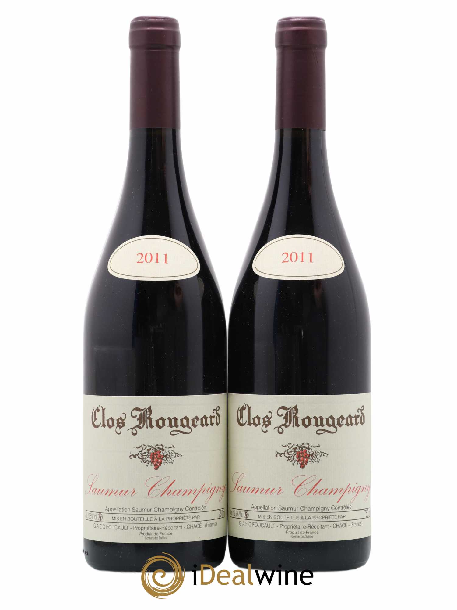 Saumur-Champigny Clos Rougeard 2011 - Lot de 2 bouteilles - 0