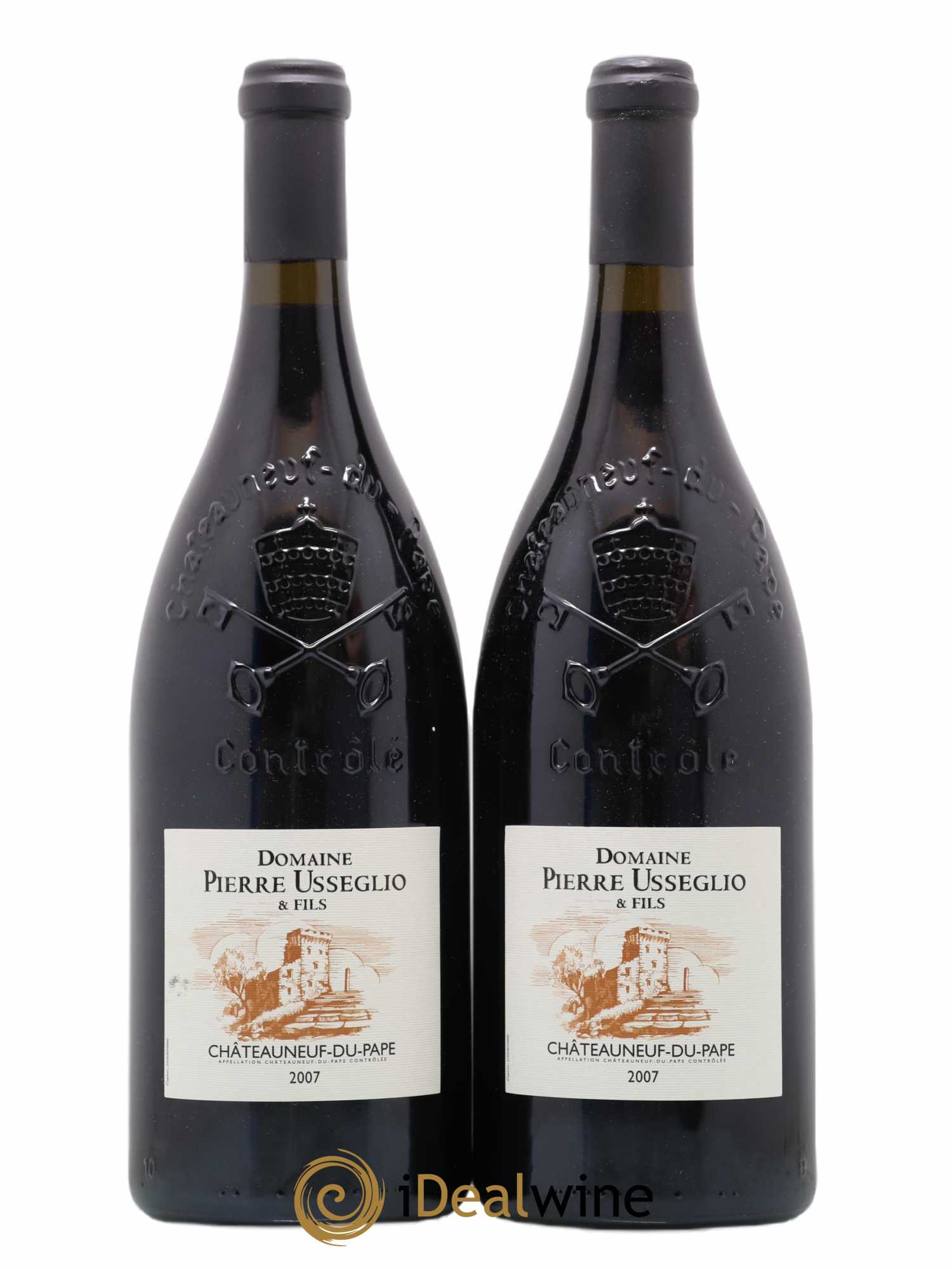 Châteauneuf-du-Pape Tradition Pierre Usseglio & Fils 2007 - Lot de 2 magnums - 0