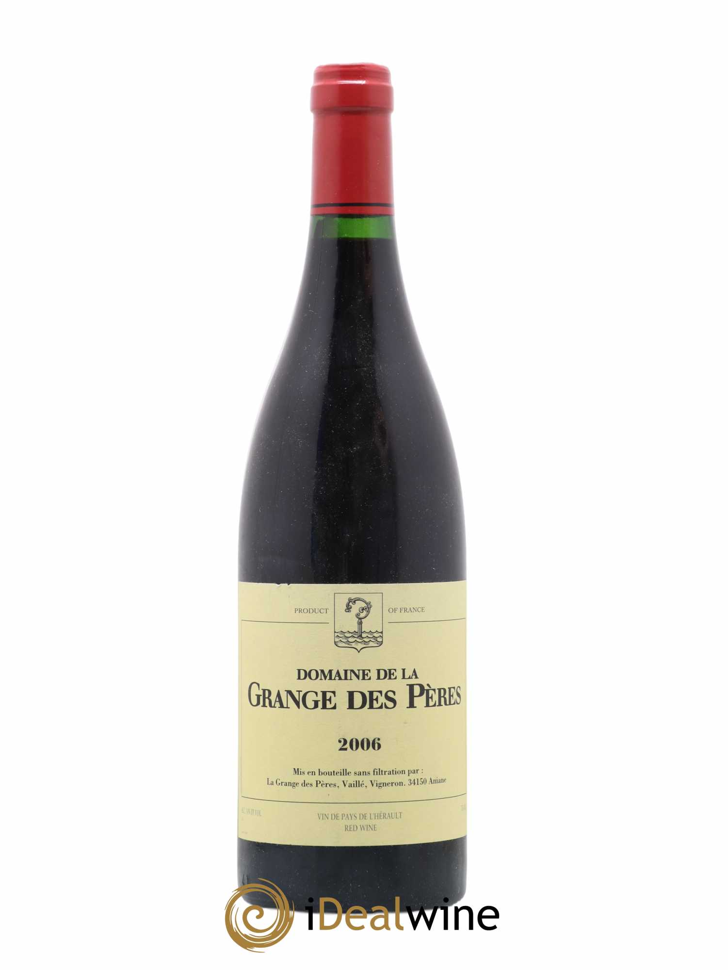 Pays d'Hérault Grange des Pères Laurent Vaillé 2006 - Lot de 1 bouteille - 0