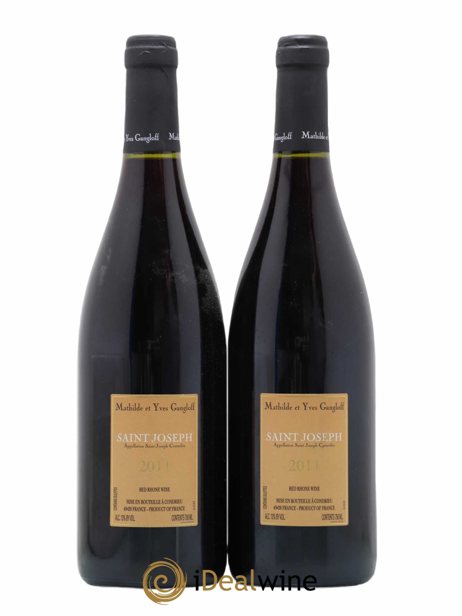 Saint-Joseph Gangloff (Domaine) 2011 - Lot de 2 bouteilles - 1