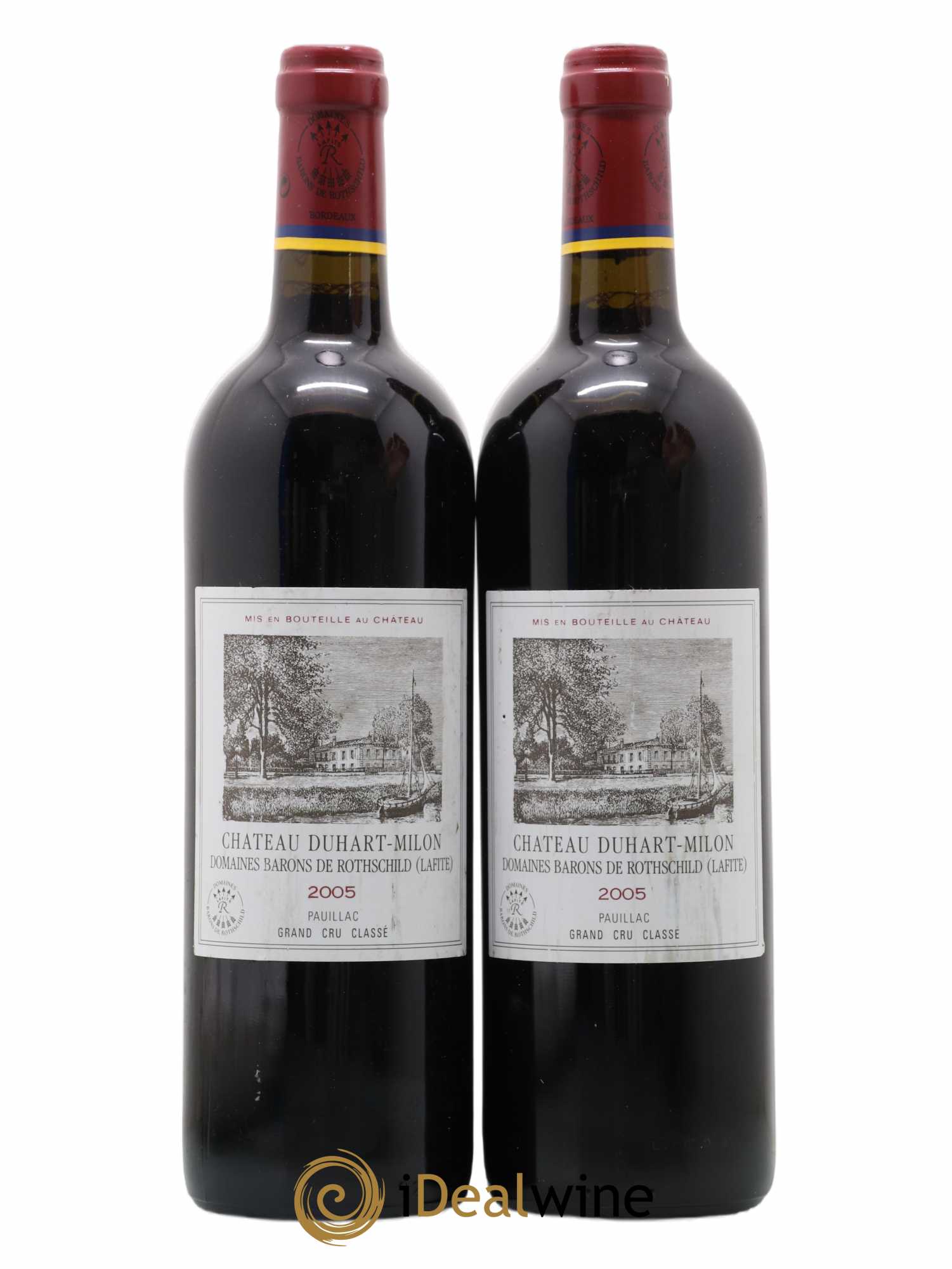 Château Duhart-Milon 4ème Grand Cru Classé 2005 - Lot de 2 bouteilles - 0