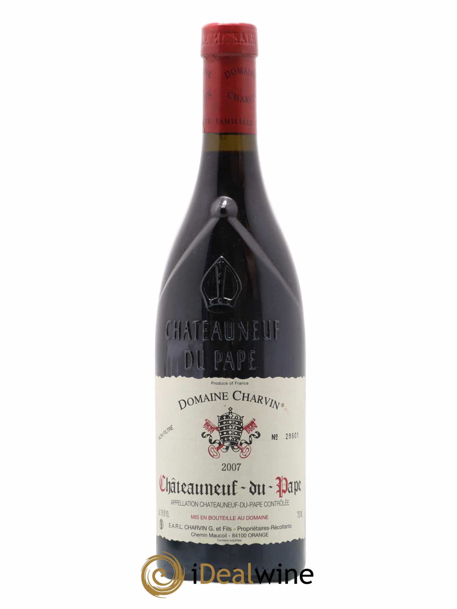 Châteauneuf-du-Pape Charvin (Domaine) 2007 - Lot de 1 bouteille - 0