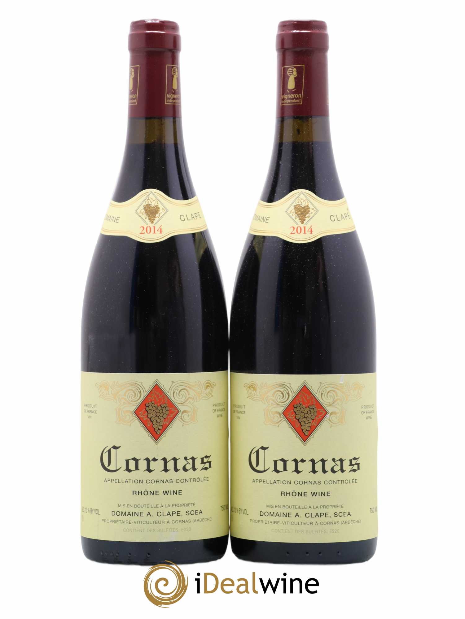 Cornas Auguste Clape 2014 - Posten von 2 Flaschen - 0