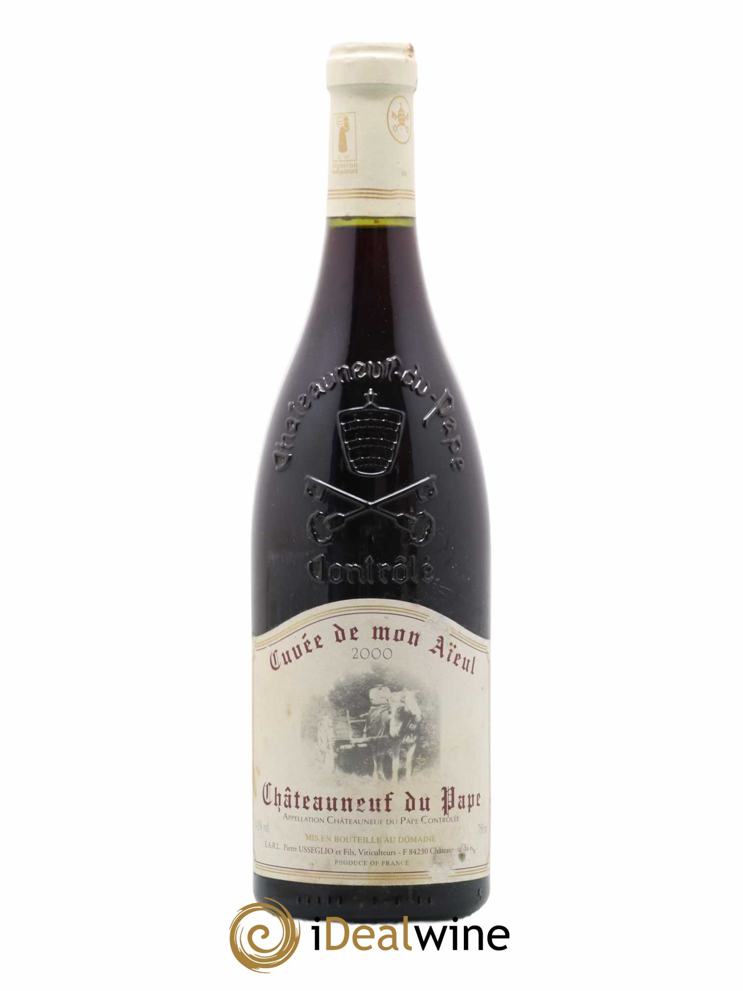 Châteauneuf-du-Pape Cuvée de mon Aïeul Pierre Usseglio & Fils 2000 - Lot de 1 bouteille - 0
