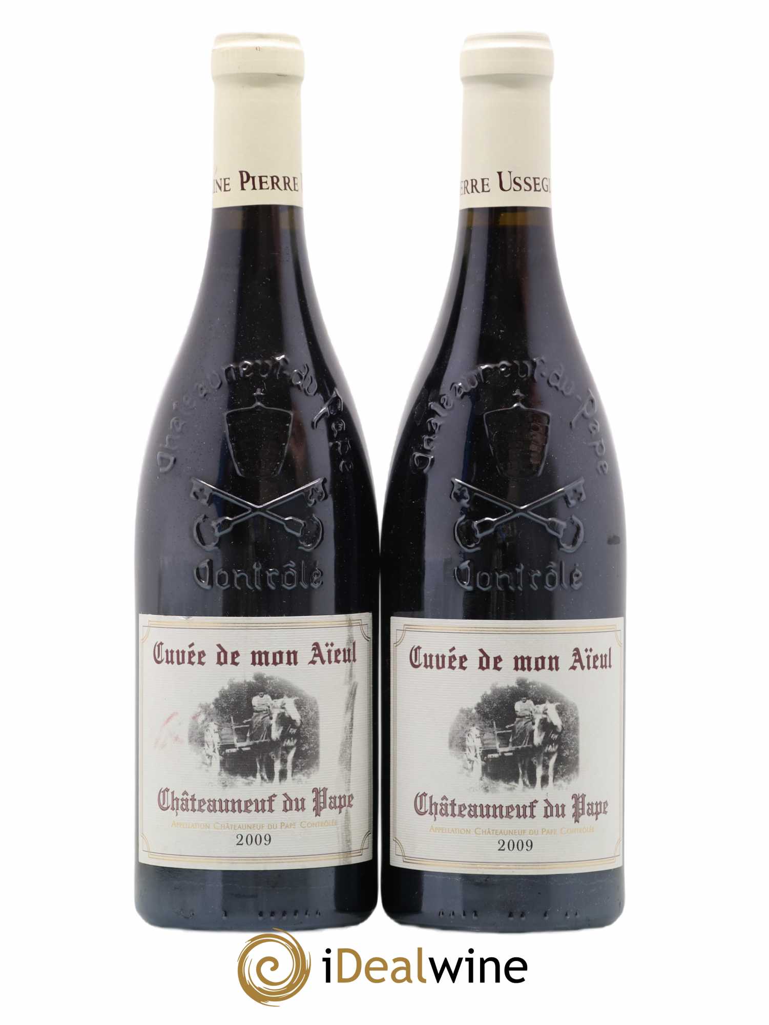 Châteauneuf-du-Pape Cuvée de mon Aïeul Pierre Usseglio & Fils 2009 - Lot de 2 bouteilles - 0