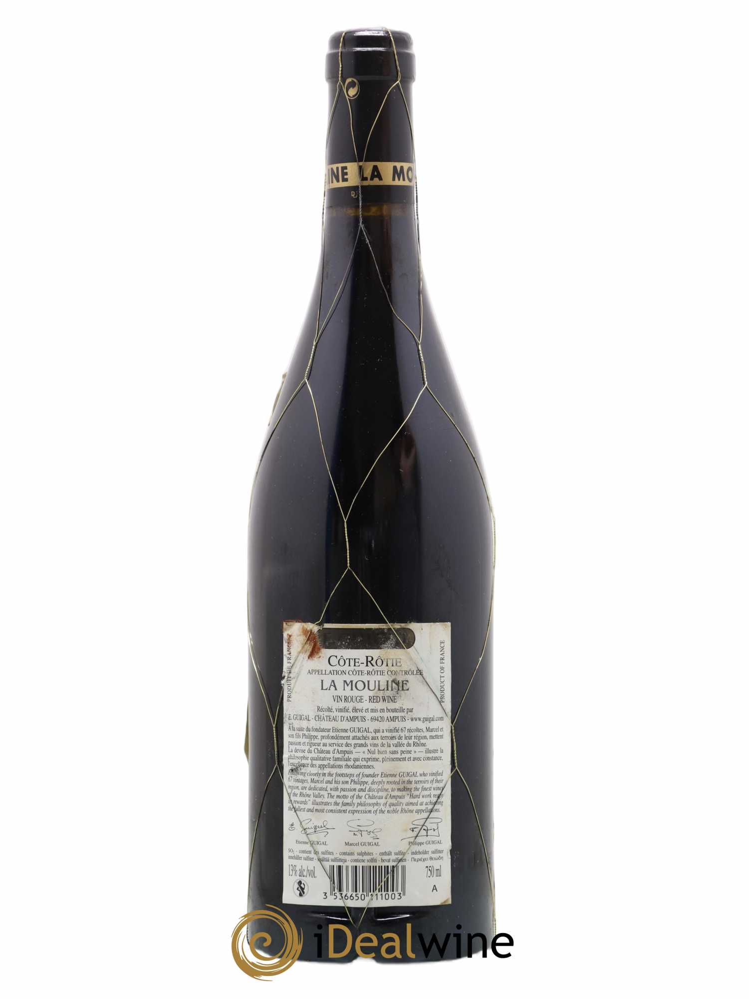 Côte-Rôtie La Mouline Guigal 2010 - Lot de 1 bouteille - 1