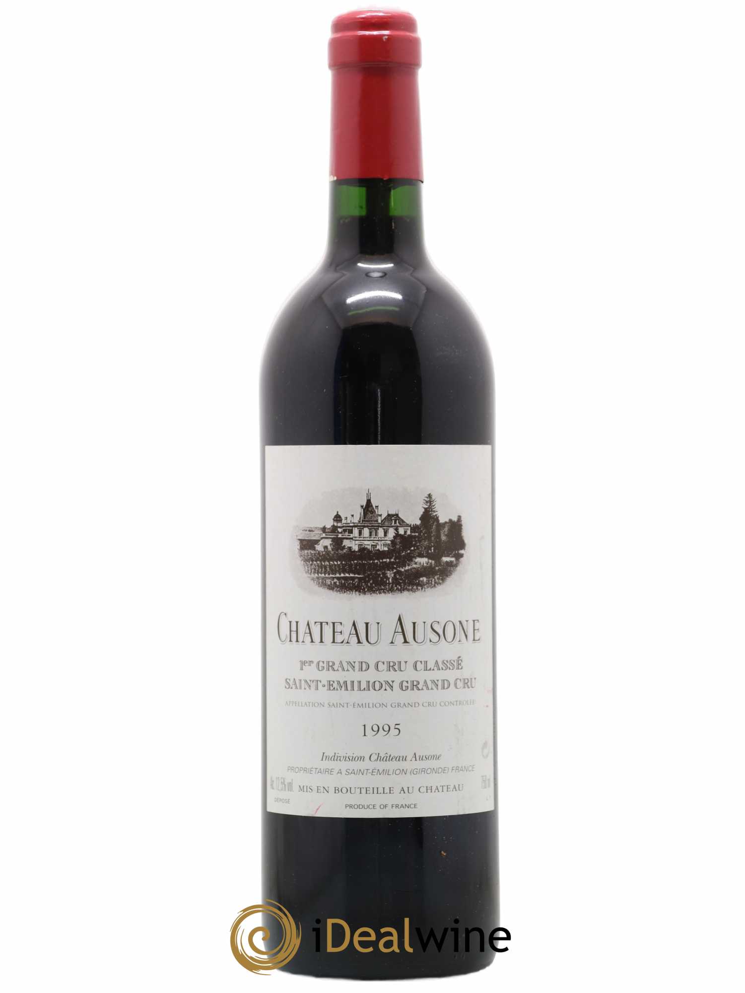 Château Ausone 1er Grand Cru Classé A 1995 - Lot de 1 bouteille - 0