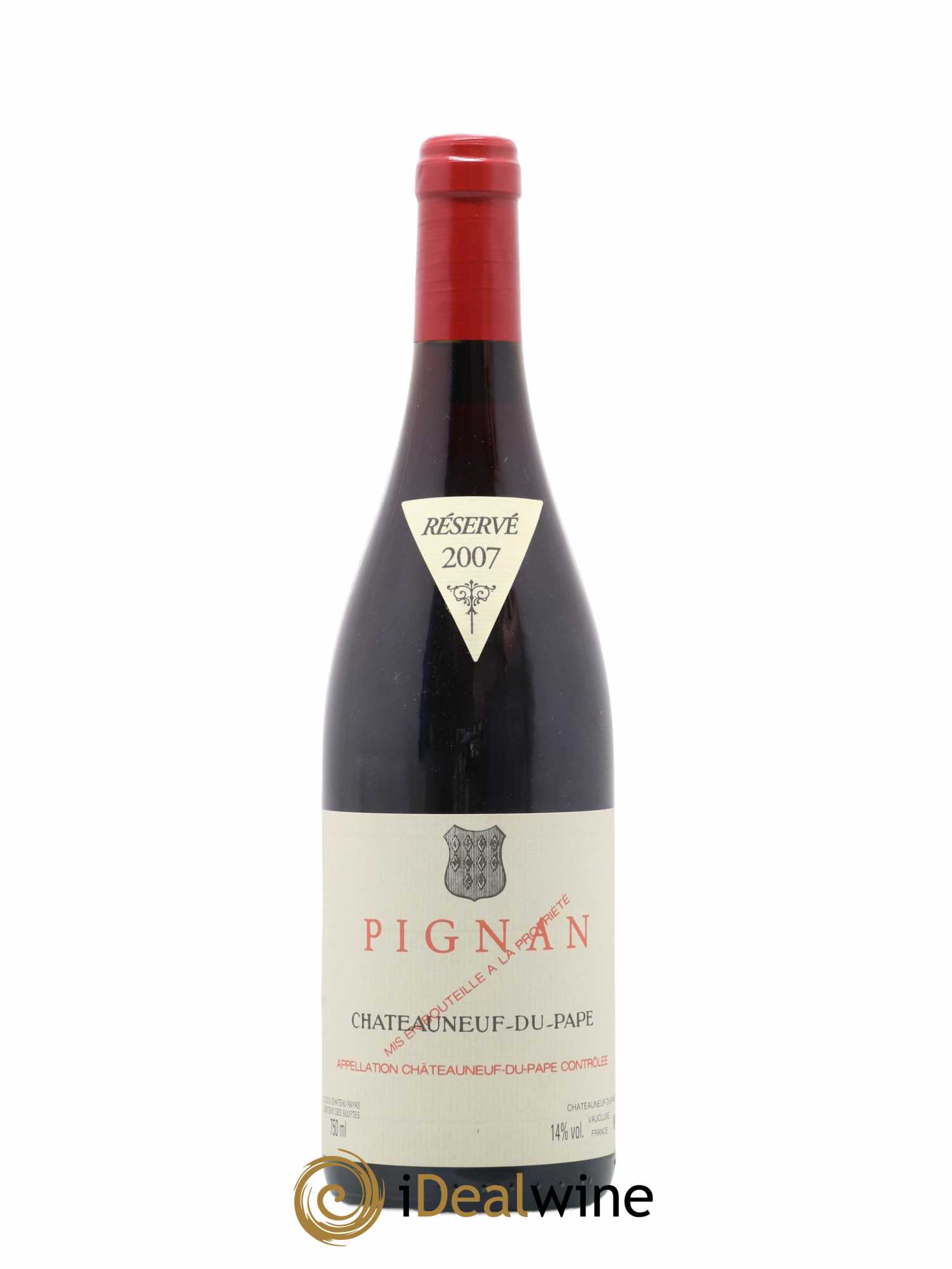Châteauneuf-du-Pape Pignan Emmanuel Reynaud 2007 - Lot de 1 bouteille - 0
