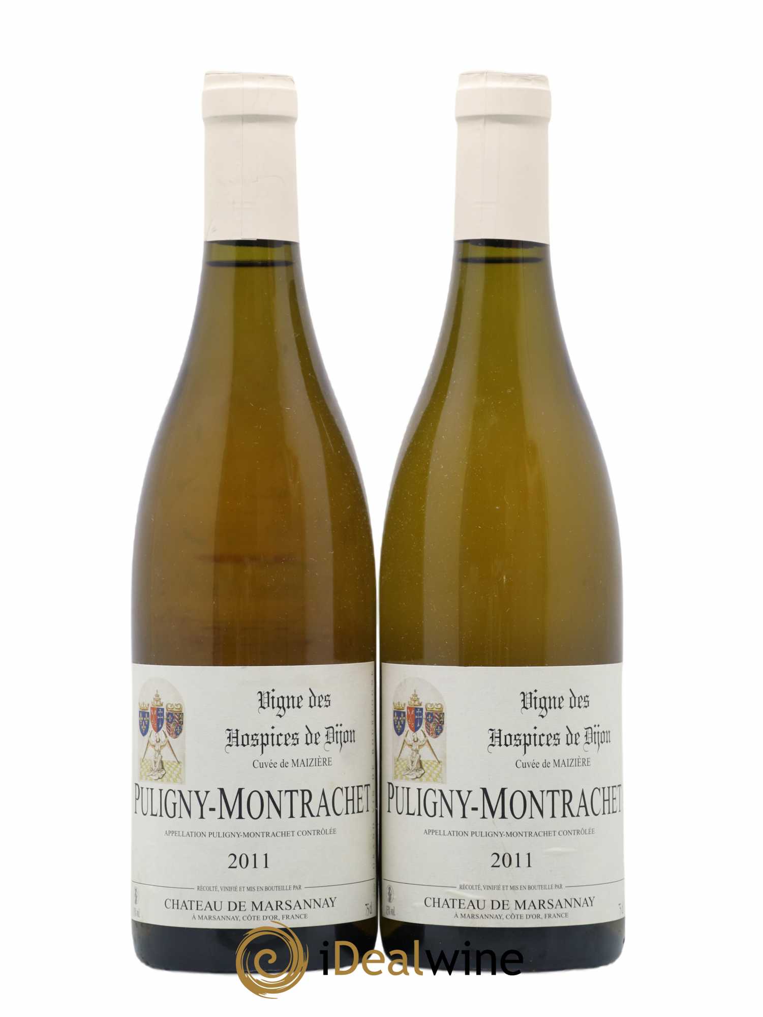 Puligny-Montrachet Château de Marsannay Vignes des Hospices De Dijon Cuvee De Maizieres 2011 - Posten von 2 Flaschen - 0