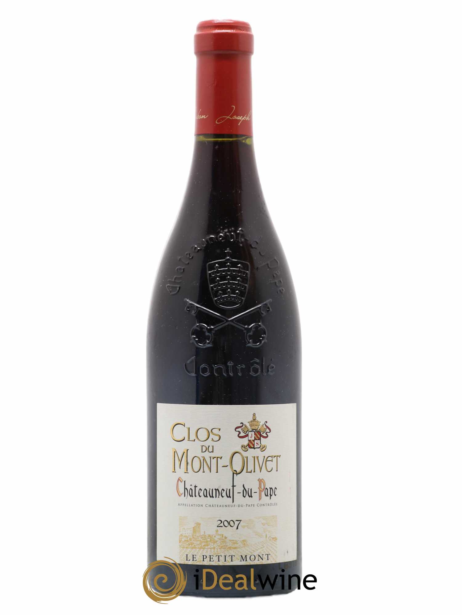 Châteauneuf-du-Pape Clos du Mont-Olivet Le petit mont 2007 - Posten von 1 Flasche - 0