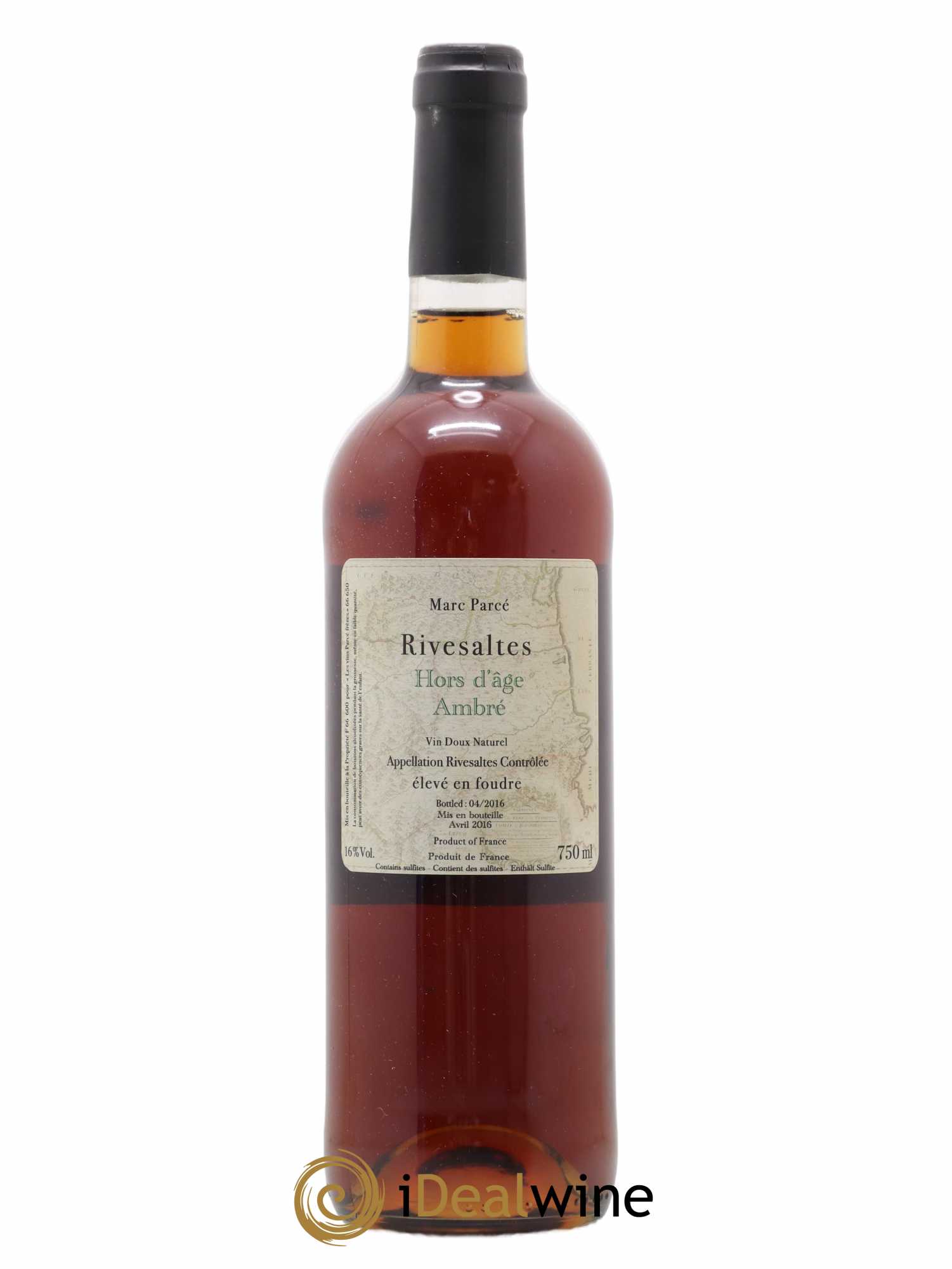 Rivesaltes Hors d'age Marc Parcé 2016 - Posten von 1 Flasche - 0