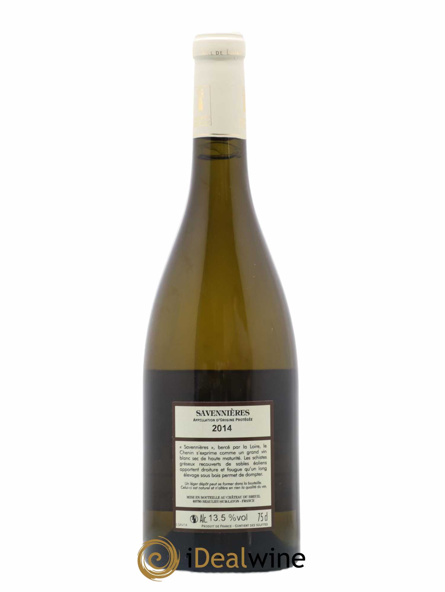 Savennières Chateau Du Breuil 2014 - Posten von 1 Flasche - 1