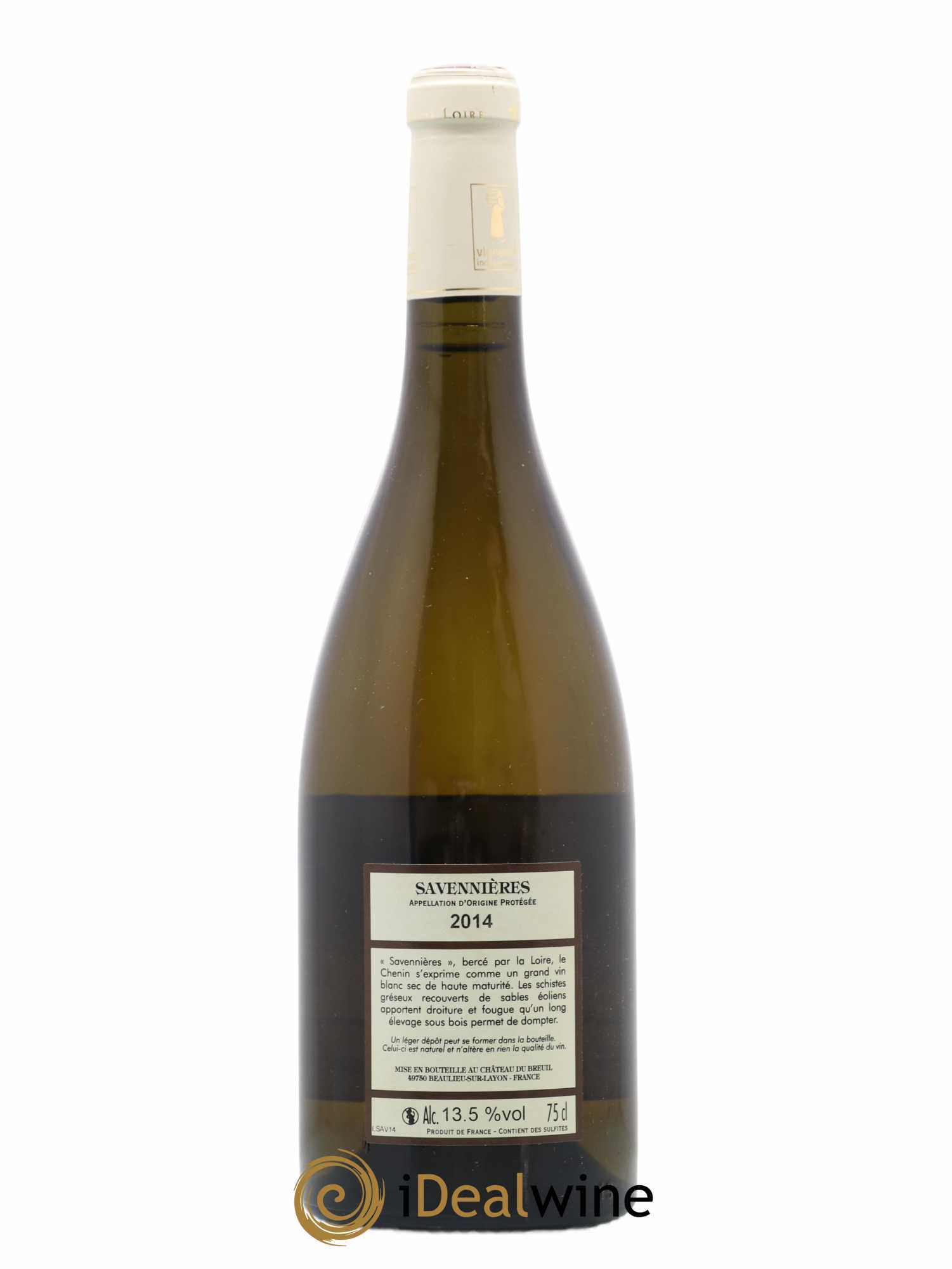 Savennières Chateau Du Breuil 2014 - Posten von 1 Flasche - 1