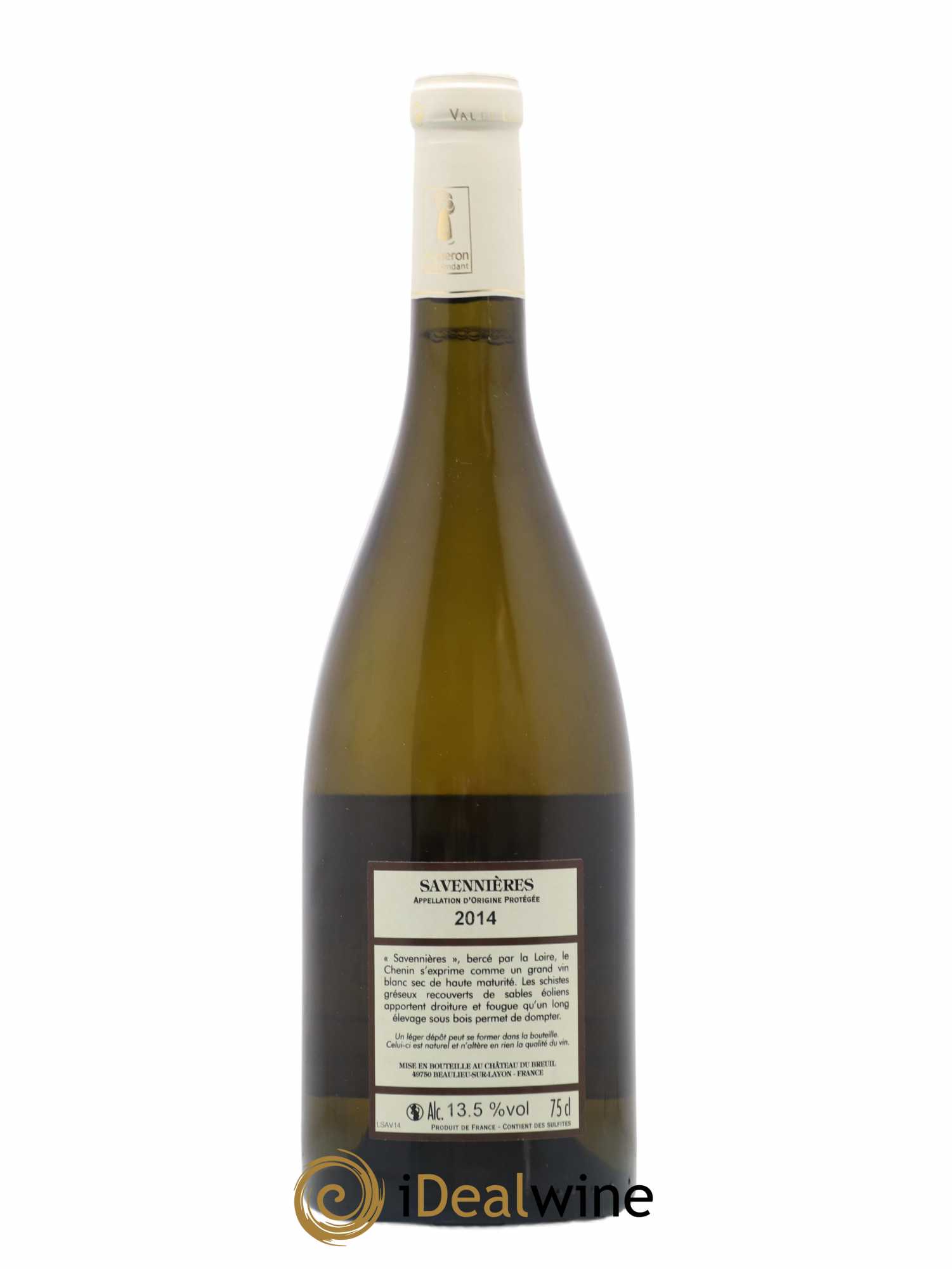 Savennières Chateau Du Breuil 2014 - Posten von 1 Flasche - 1