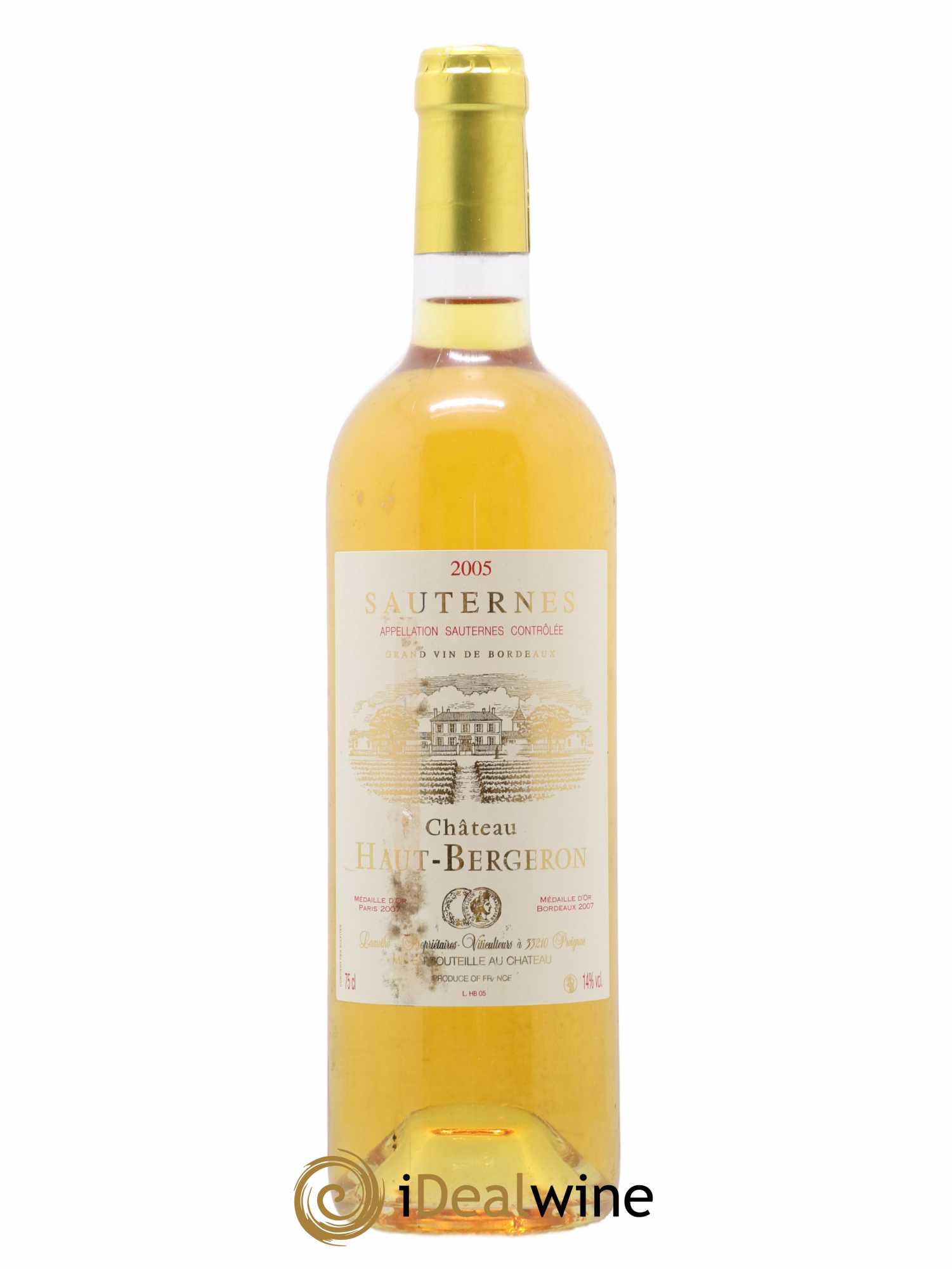 Château Haut-Bergeron 2005 - Posten von 1 Flasche - 0