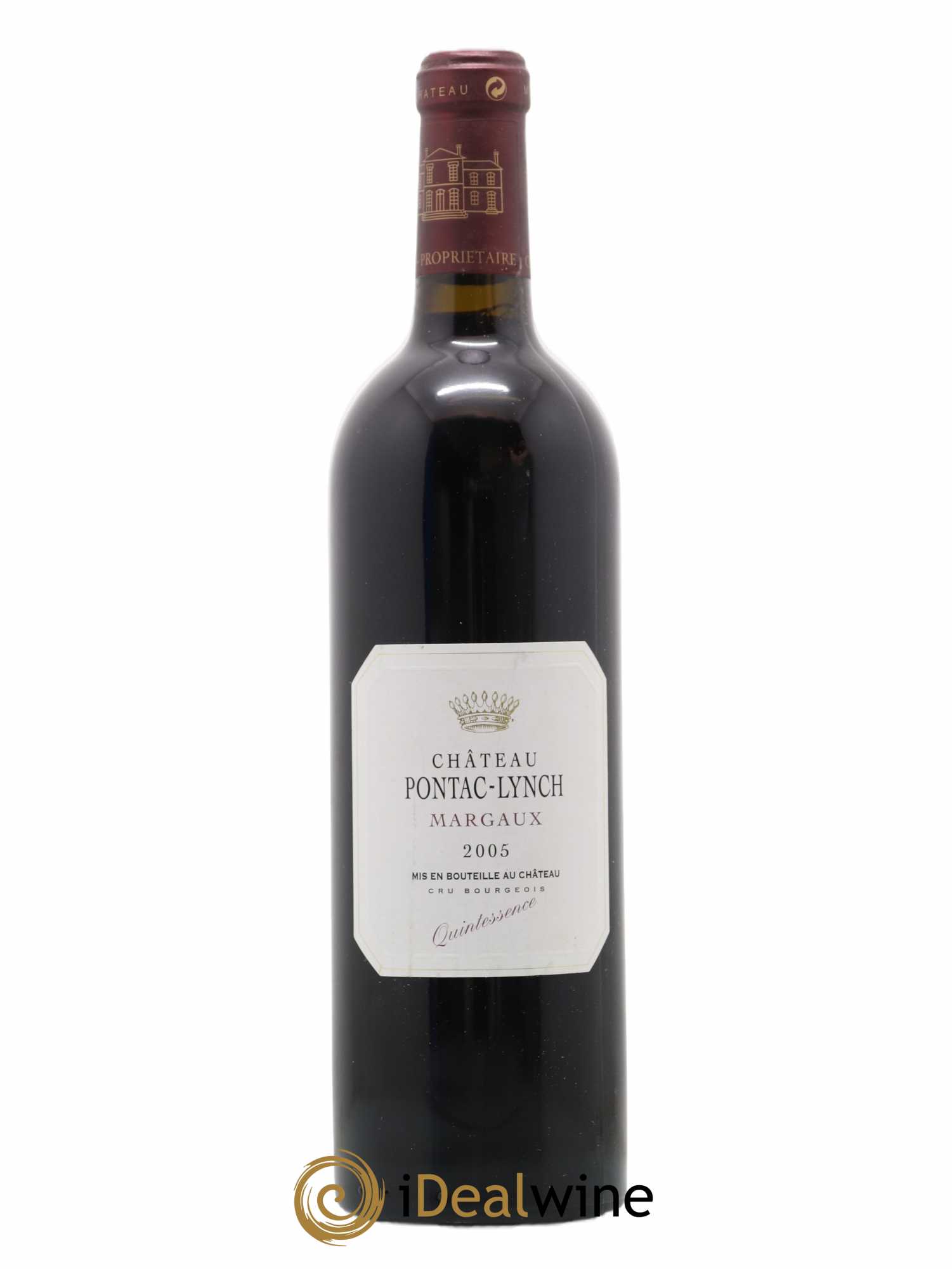 Château Pontac Lynch Cru Bourgeois 2005 - Lot de 1 bouteille - 0