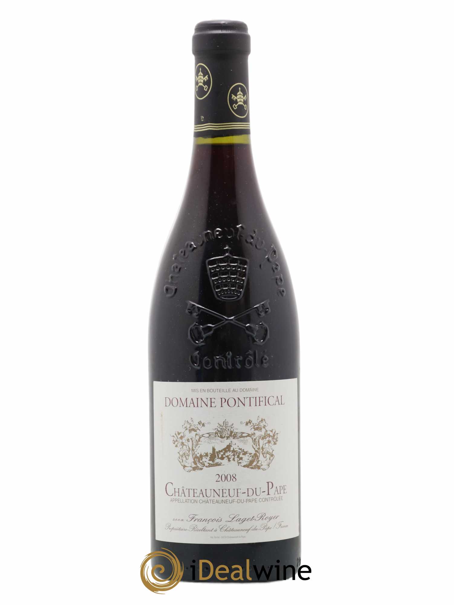 Châteauneuf-du-Pape Pontifical 2008 - Lot de 1 bouteille - 0