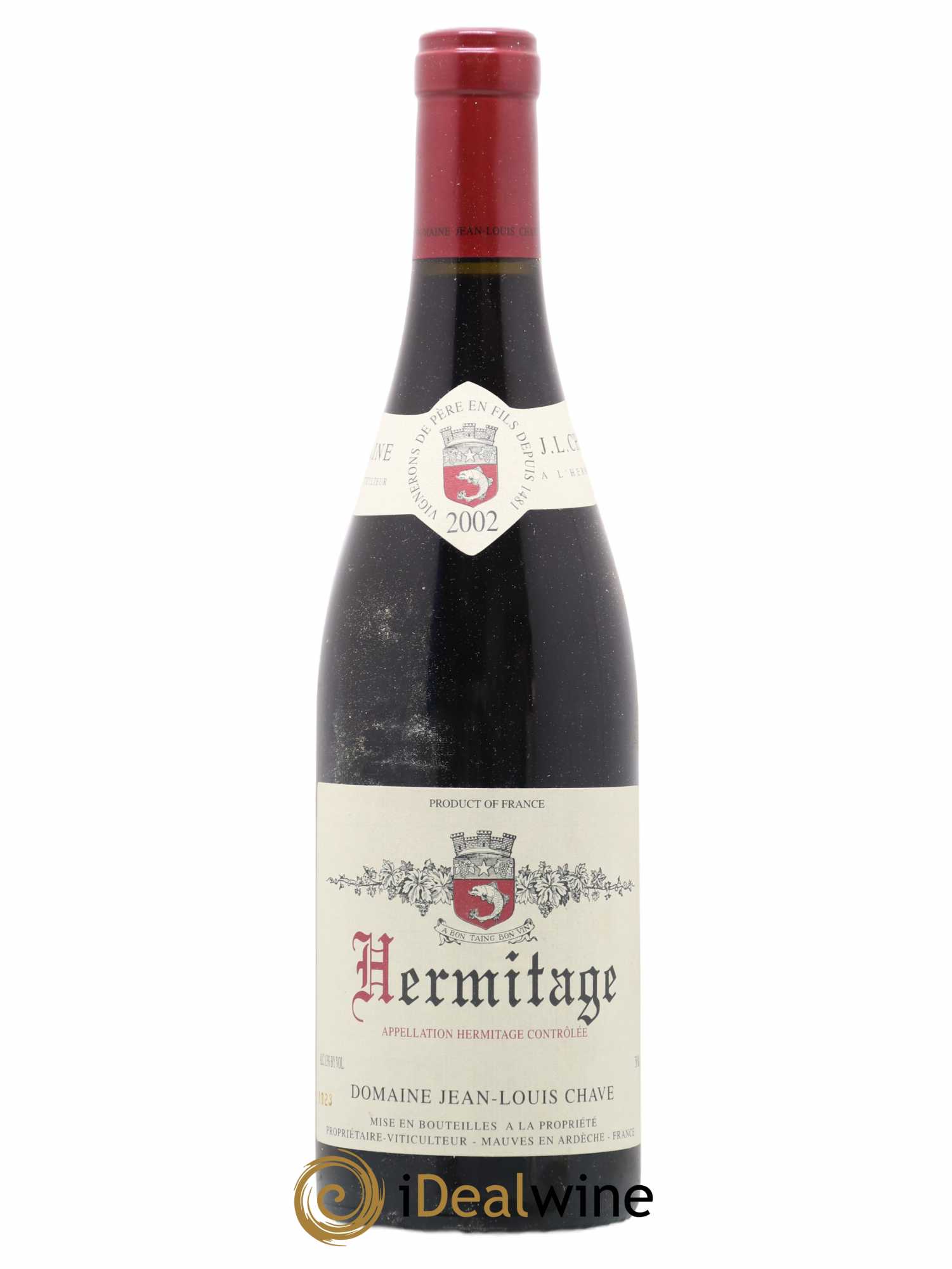 Hermitage Jean-Louis Chave 2002 - Lot de 1 bouteille - 0
