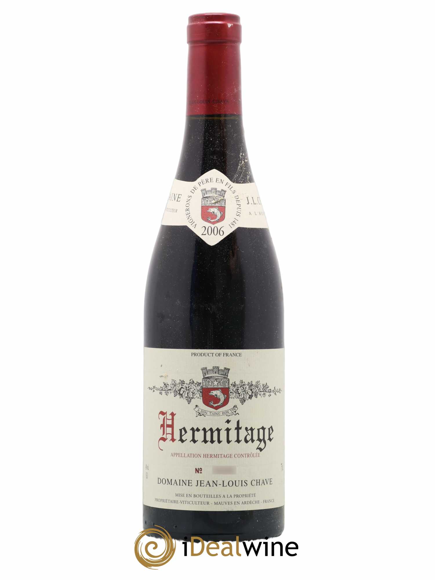 Hermitage Jean-Louis Chave 2006 - Lot de 1 bouteille - 0