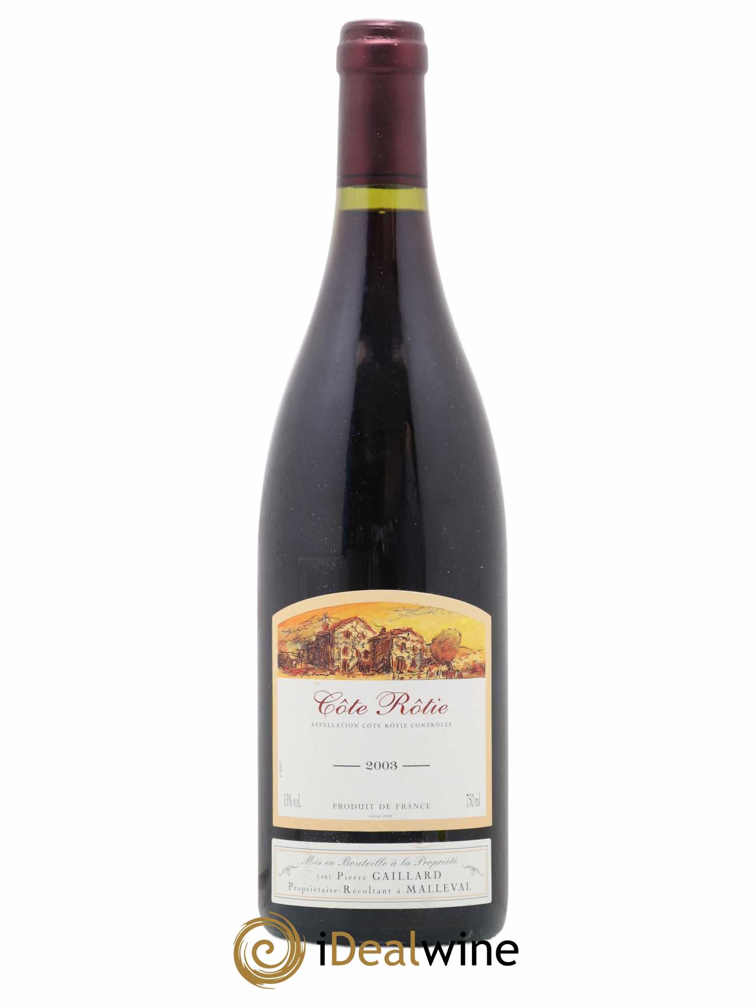 Côte-Rôtie Pierre Gaillard 2003 - Lot de 1 bouteille - 0