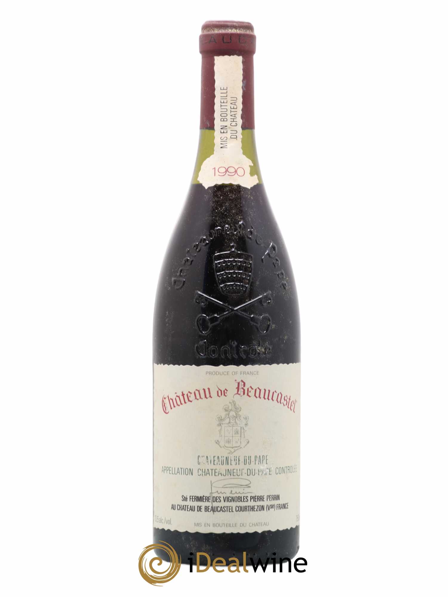 Châteauneuf-du-Pape Château de Beaucastel Famille Perrin 1990 - Lot de 1 bouteille - 0