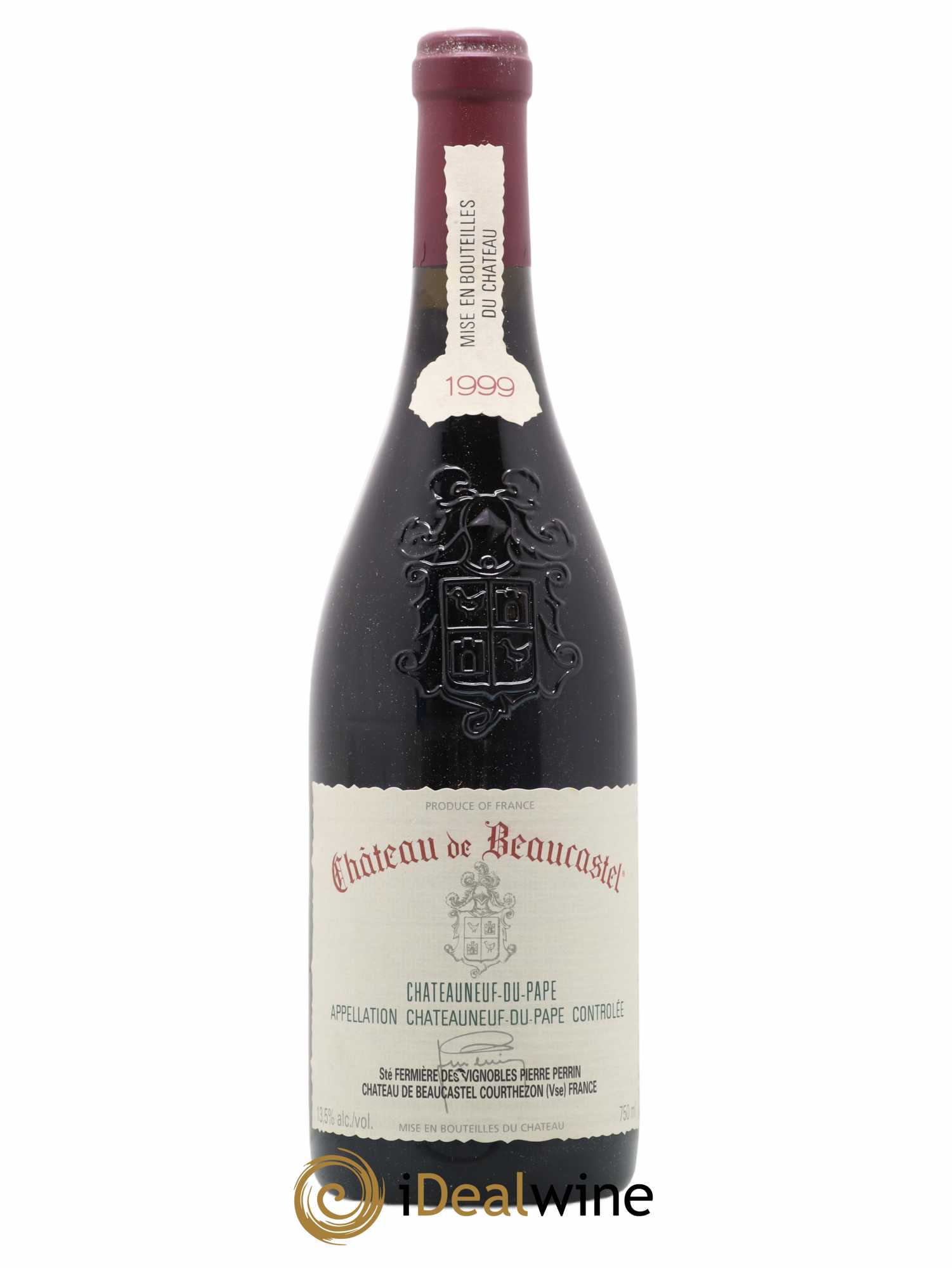 Châteauneuf-du-Pape Château de Beaucastel Famille Perrin 1999 - Lot de 1 bouteille - 0