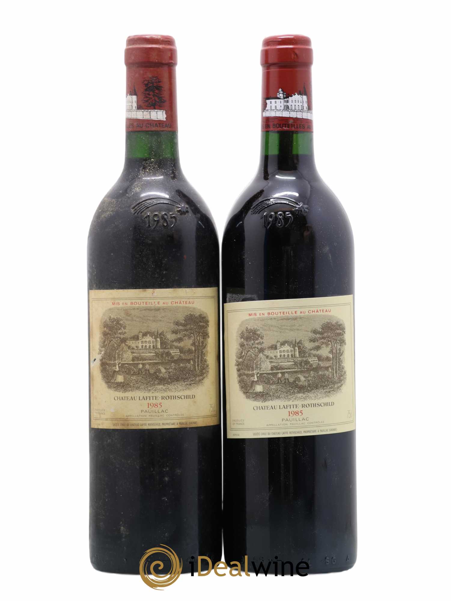 Château Lafite Rothschild 1er Grand Cru Classé 1985 - Lot de 2 bouteilles - 0