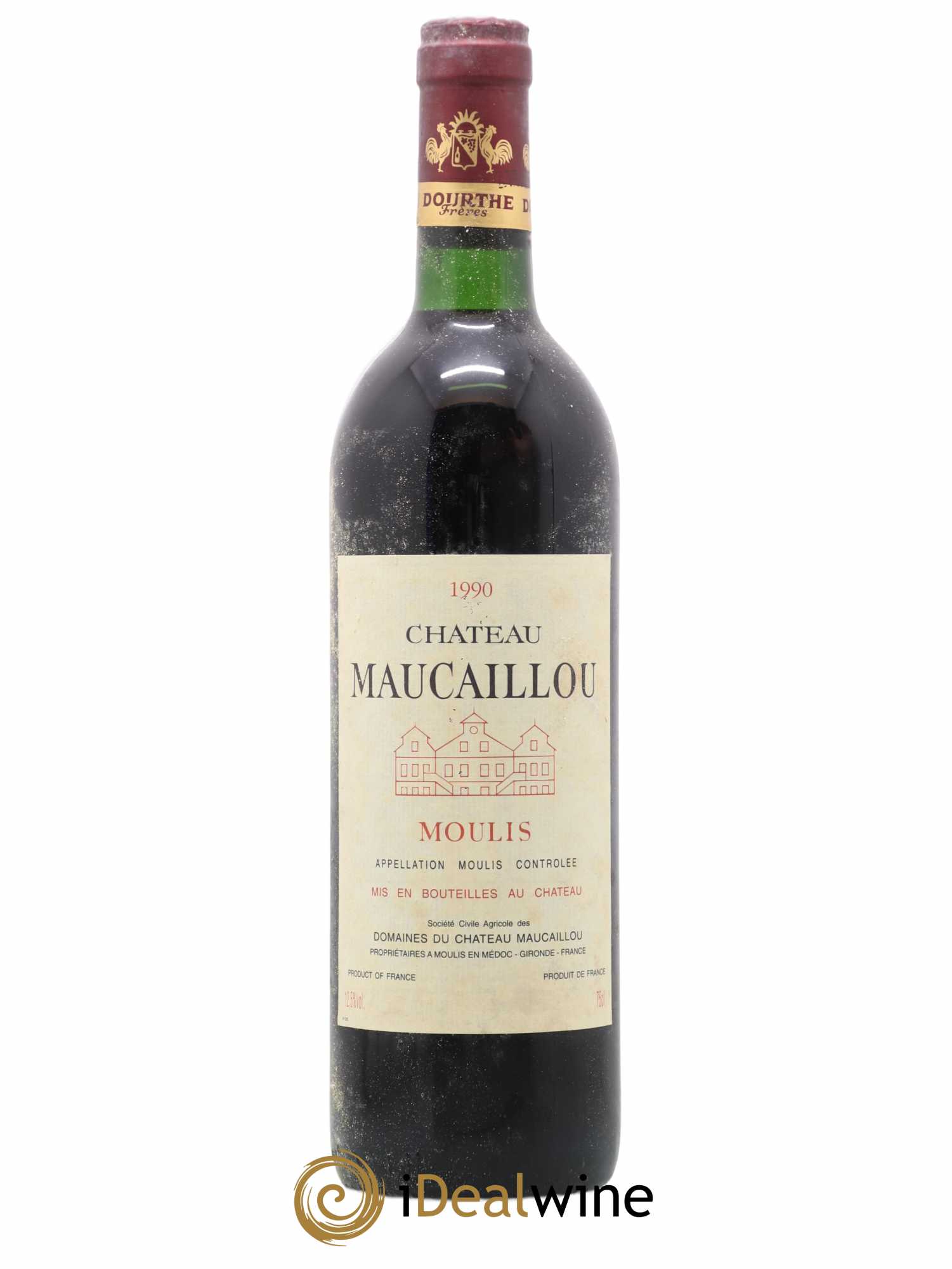 Château Maucaillou 1990 - Lot de 1 bouteille - 0