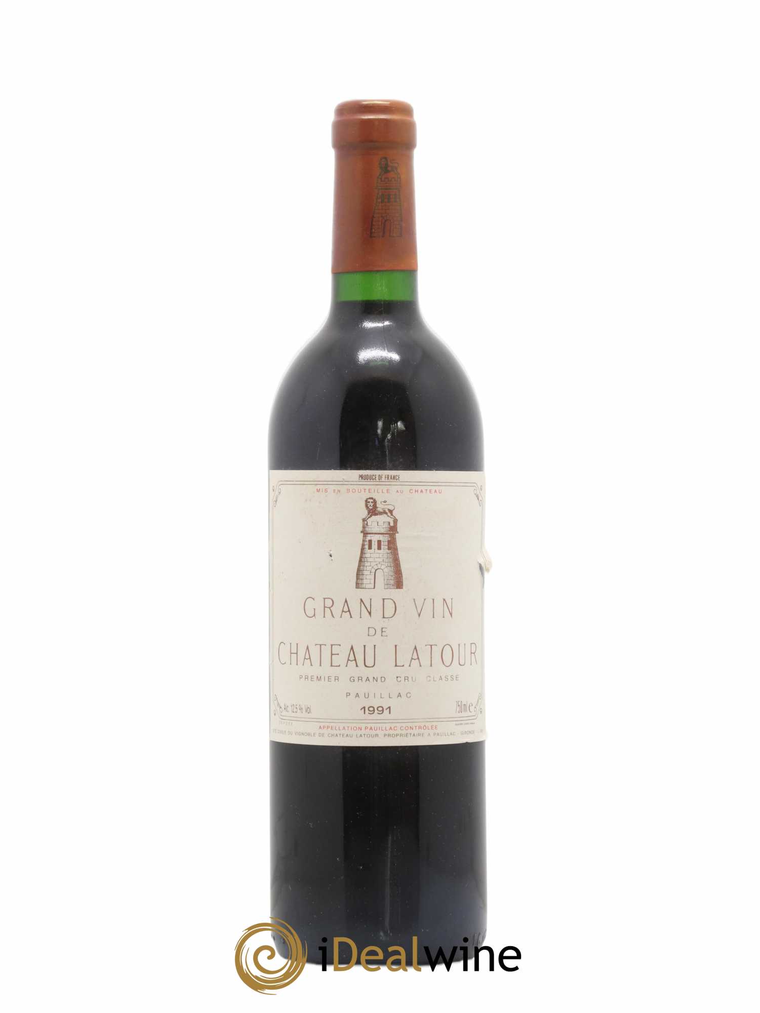 Château Latour 1er Grand Cru Classé 1991 - Lot de 1 bouteille - 0