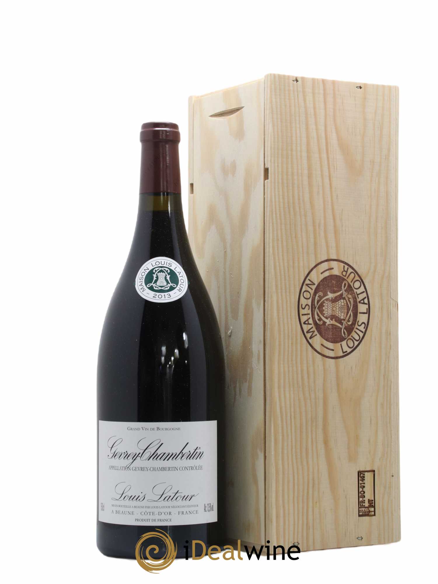 Gevrey-Chambertin Louis Latour 2013 - Lot de 1 magnum - 0