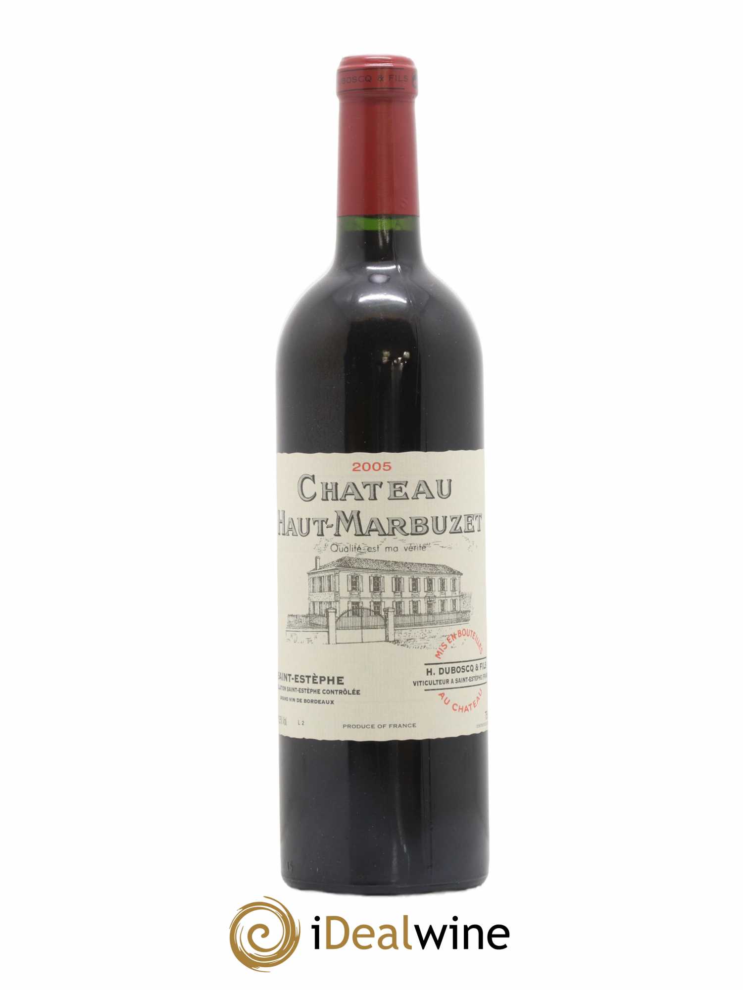 Château Haut Marbuzet 2005 - Lot de 1 bouteille - 0
