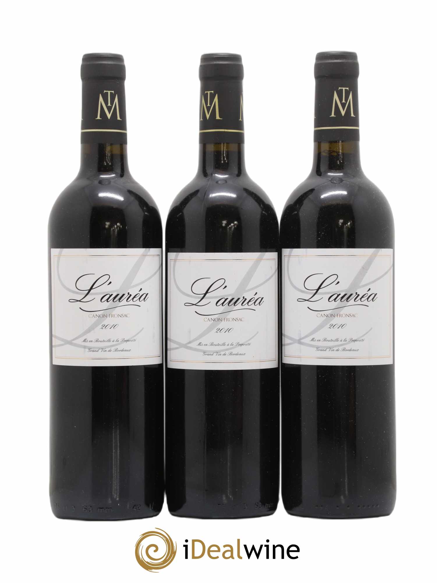 Canon-Fronsac L'auréa Château Toumalin 2010 - Posten von 3 Flaschen - 0