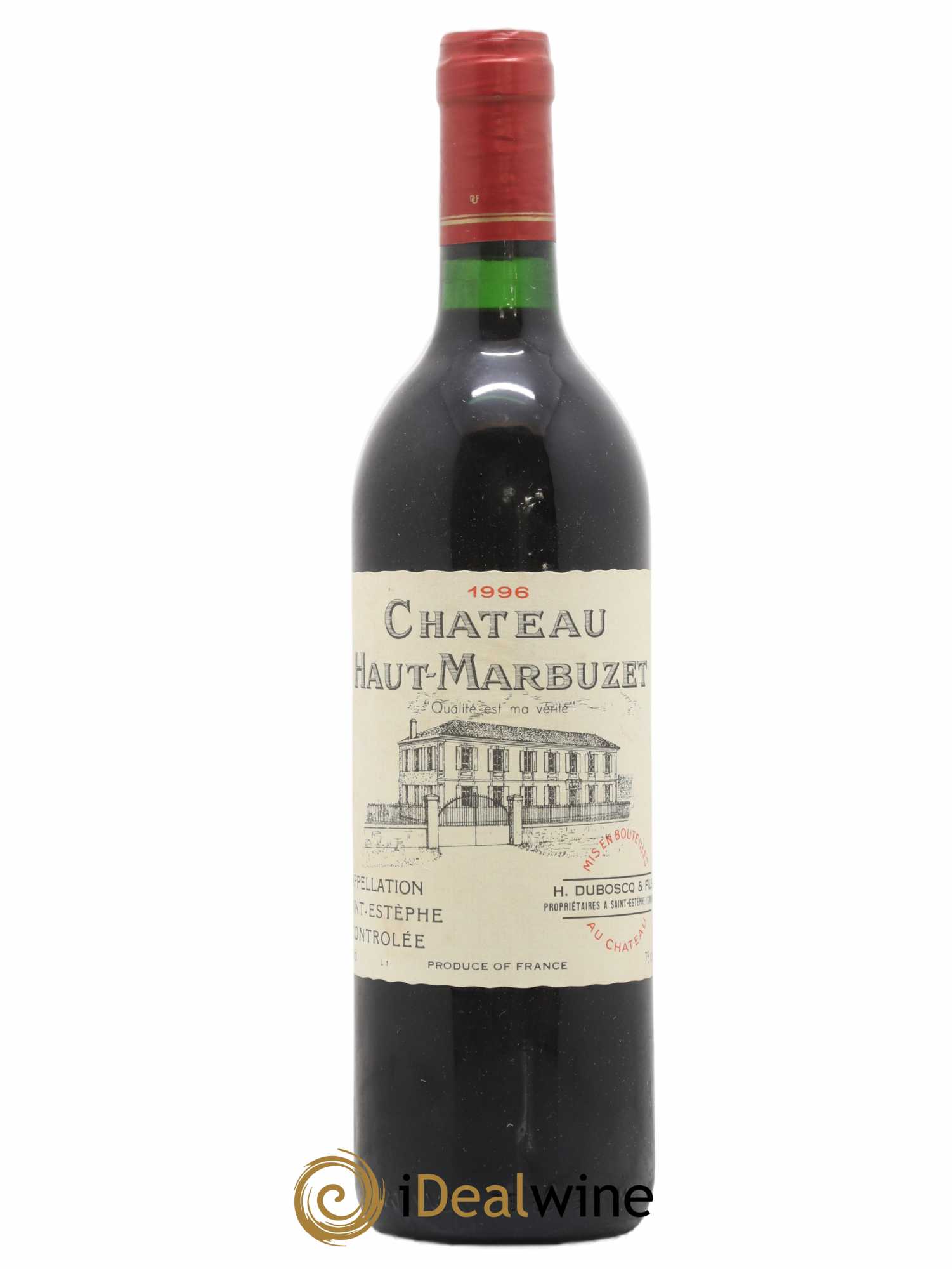Château Haut Marbuzet 1996 - Lot of 1 bottle - 0