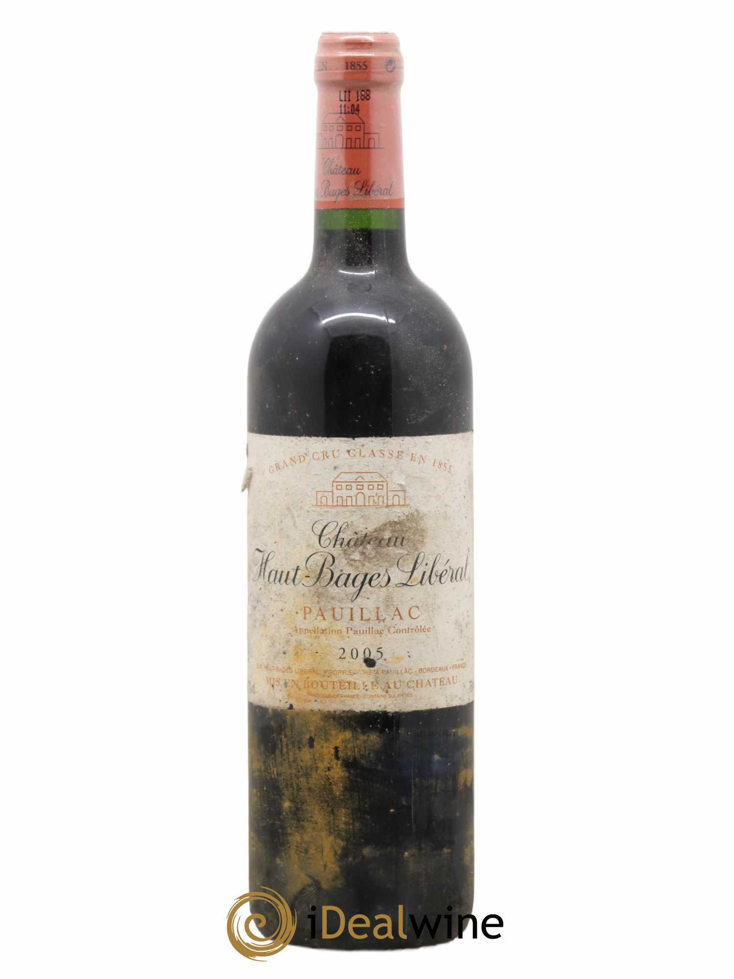 Château Haut Bages Libéral 5ème Grand Cru Classé 2005 - Lot de 1 bouteille - 0