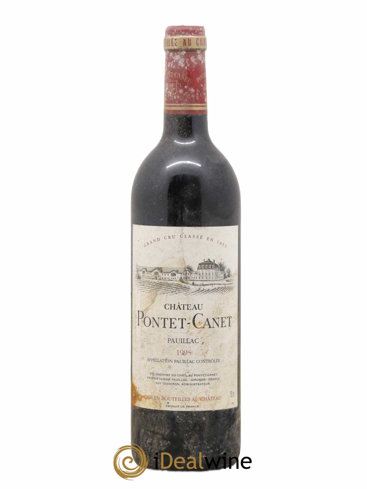 Château Pontet Canet 5ème Grand Cru Classé 1995 - Lot de 1 bouteille - 0