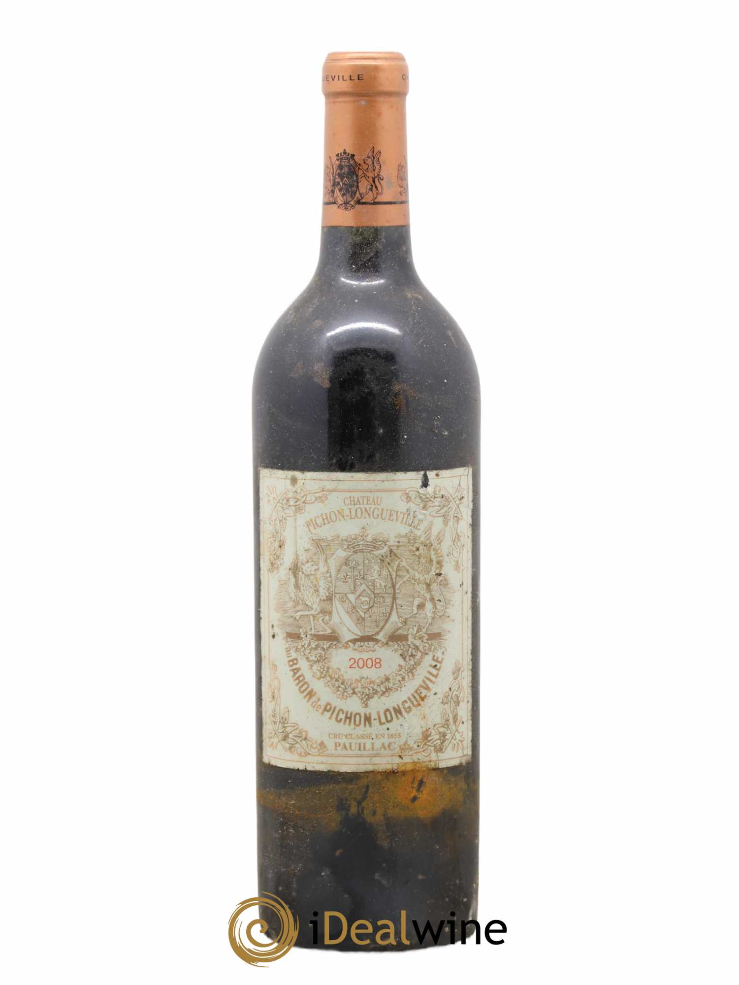 Pichon Longueville Baron 2ème Grand Cru Classé 2008 - Lot de 1 bouteille - 0