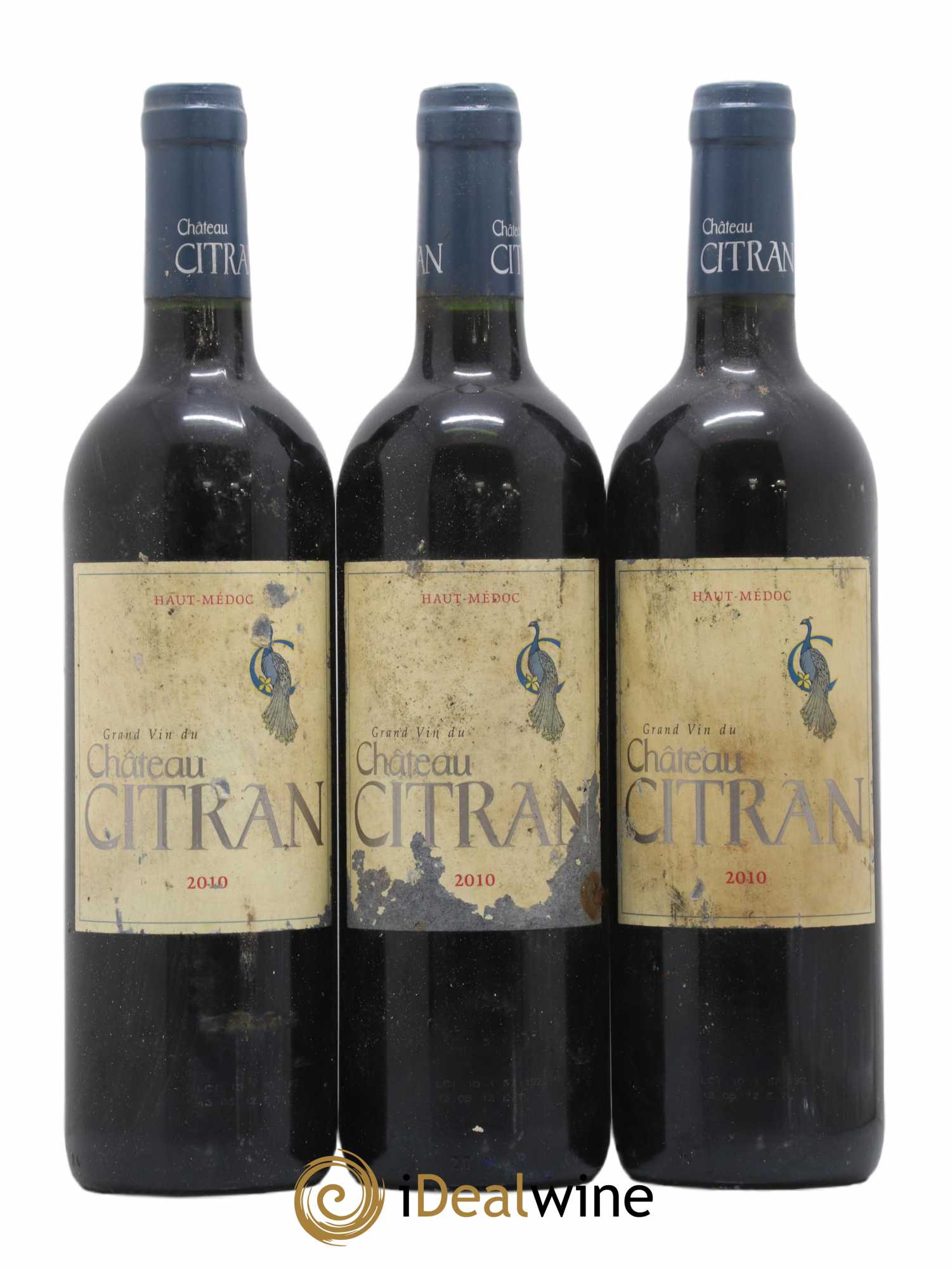 Château Citran Cru Bourgeois 2010 - Lot de 3 bouteilles - 0