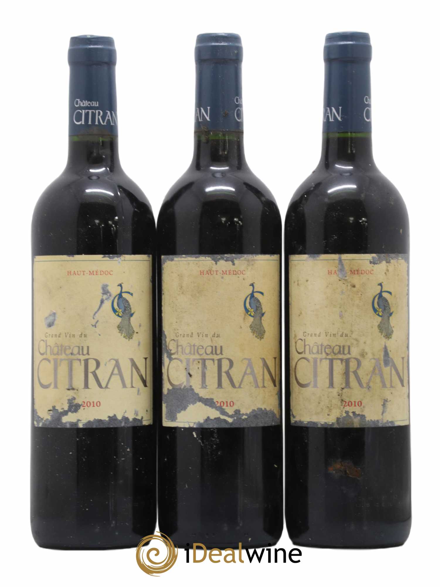 Château Citran Cru Bourgeois 2010 - Lot de 3 bouteilles - 0