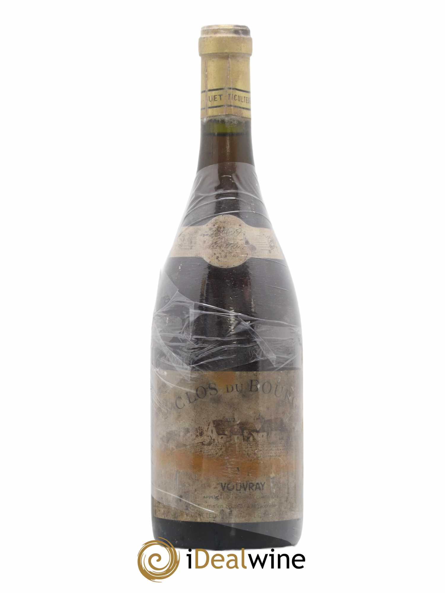 Vouvray Clos du Bourg Moelleux 1ère trie Domaine Huet 1990 - Lot de 1 bouteille - 0