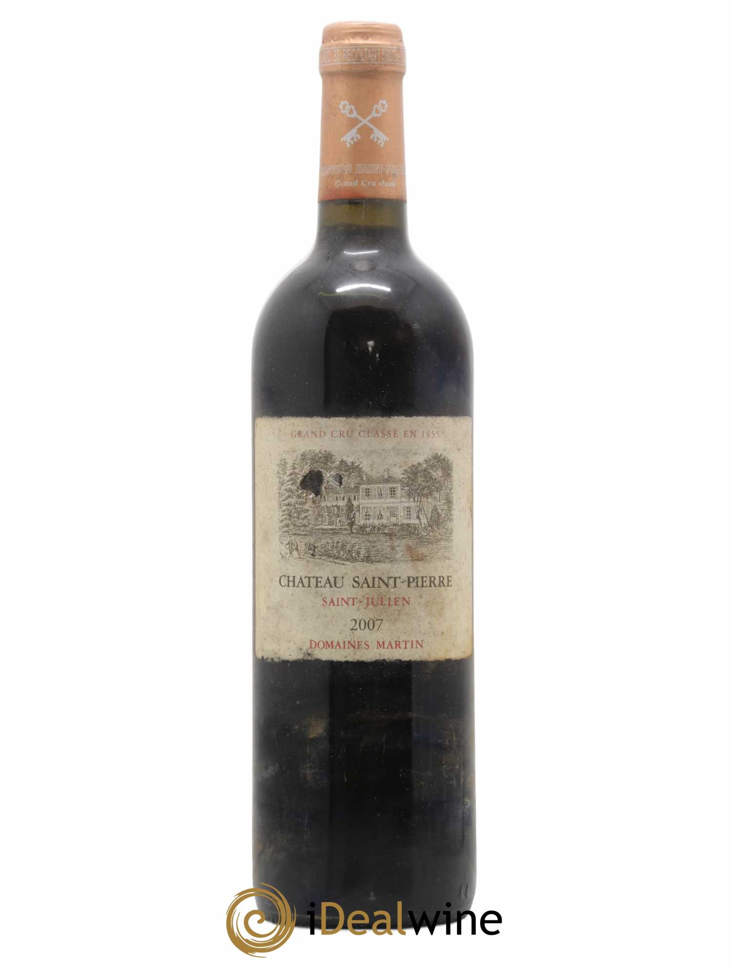 Château Saint-Pierre 4ème Grand Cru Classé 2007 - Lot de 1 bouteille - 0