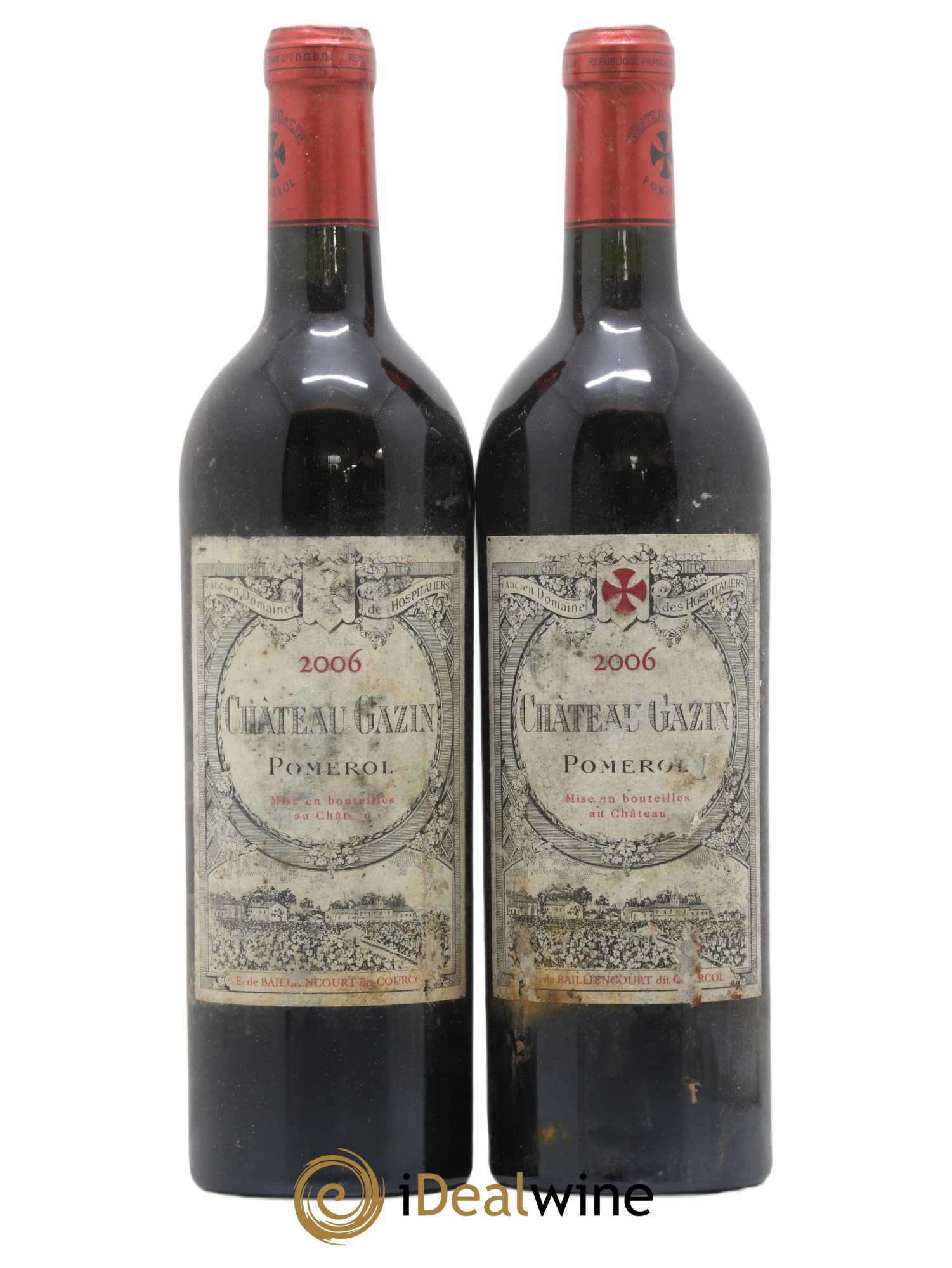 Château Gazin 2006 - Lot de 2 bouteilles - 0