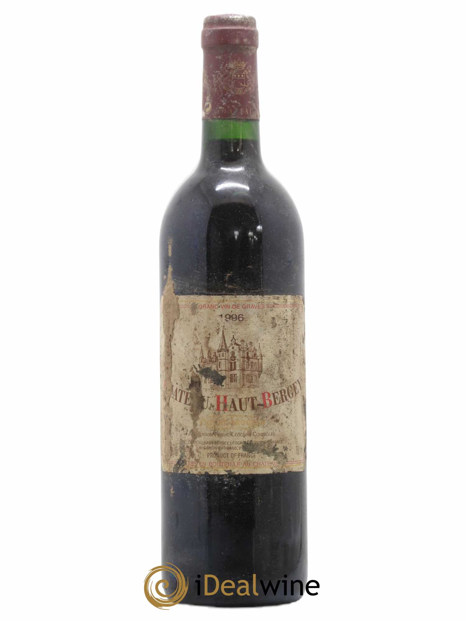 Château Haut-Bergey 1996 - Lot de 1 bouteille - 0