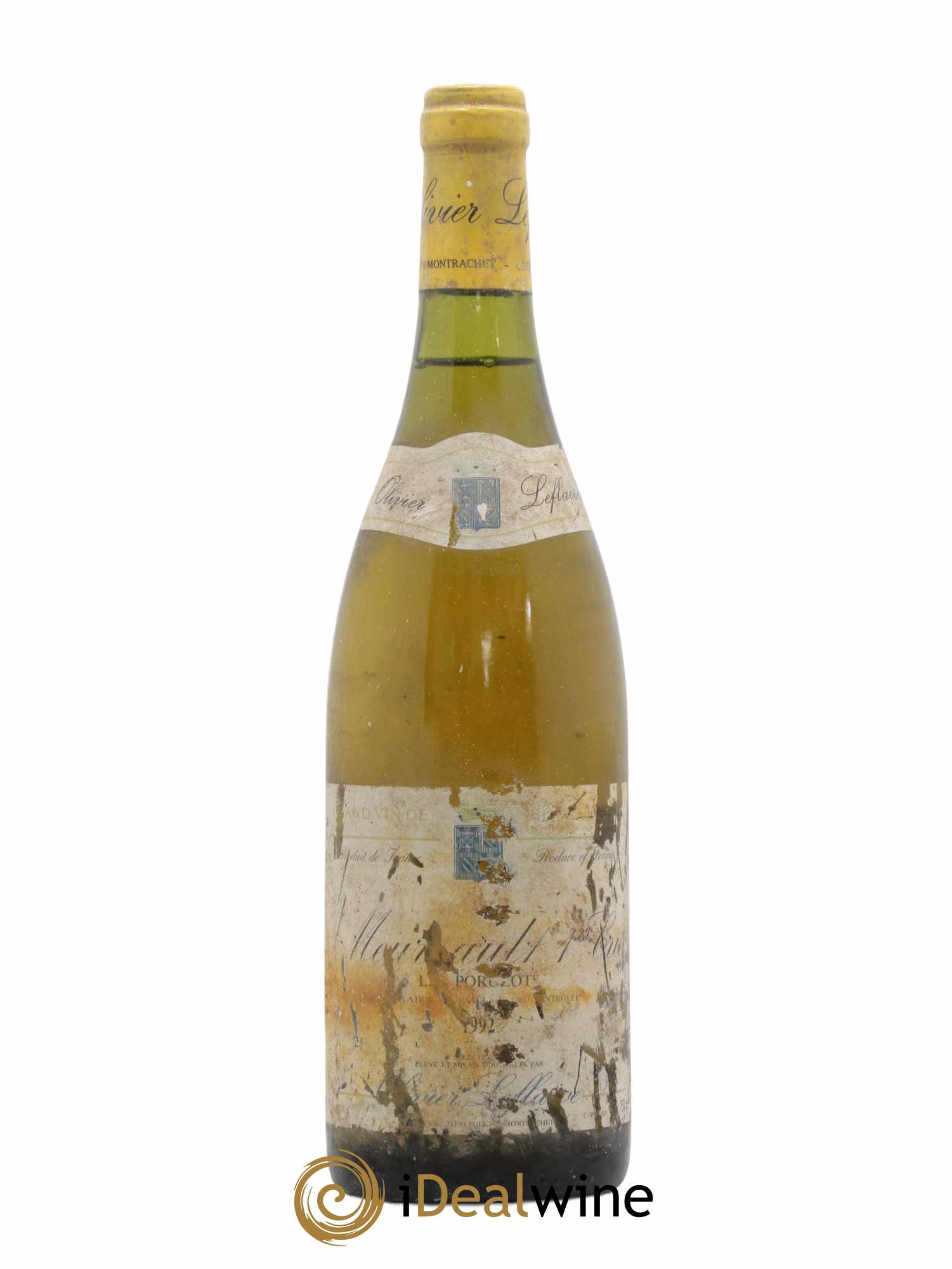 Meursault 1er Cru Poruzots Olivier Leflaive 1992 - Lot de 1 bouteille - 0