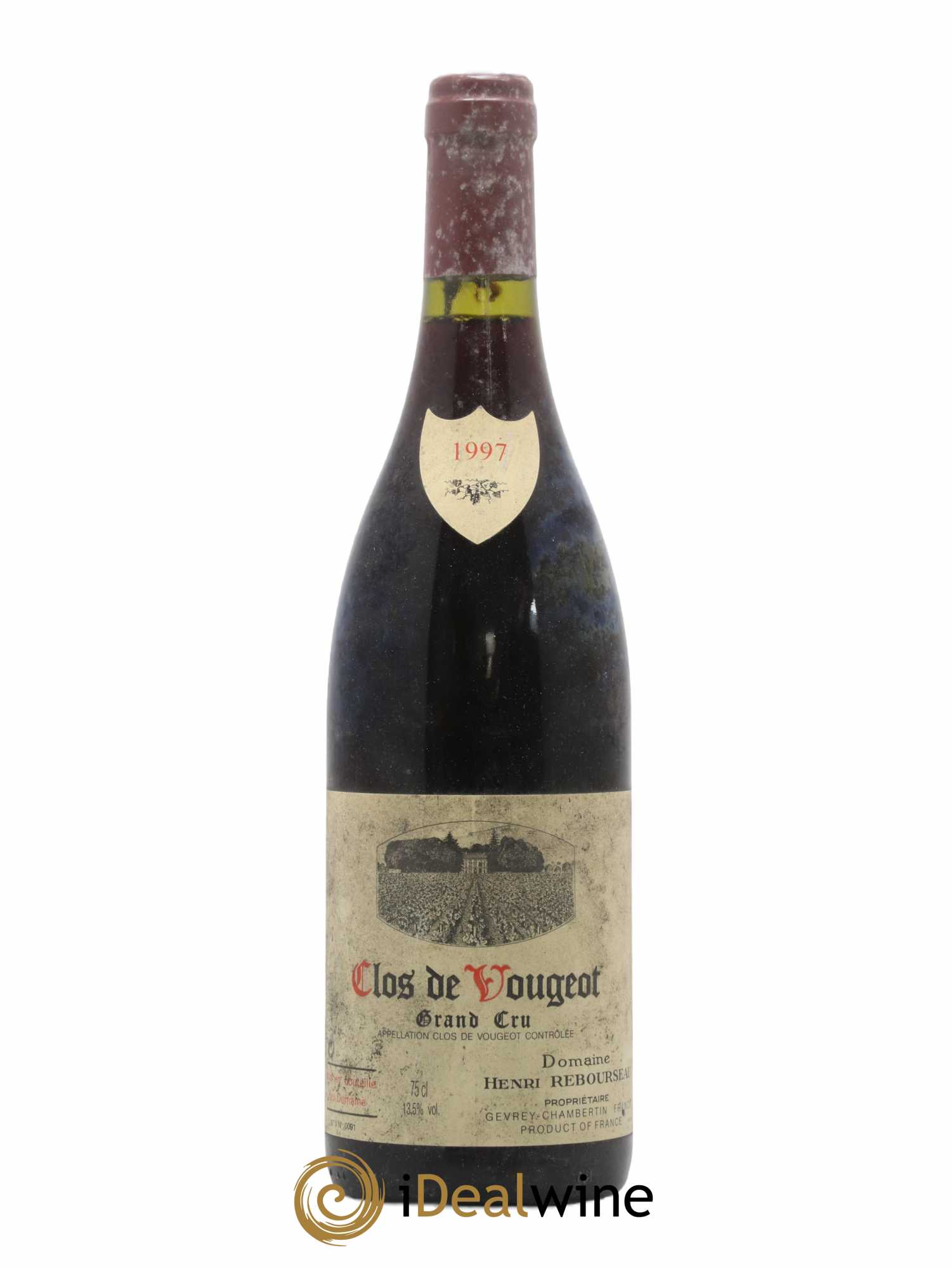 Clos de Vougeot Grand Cru Henri Rebourseau (Domaine) 1997 - Lot de 1 bouteille - 0